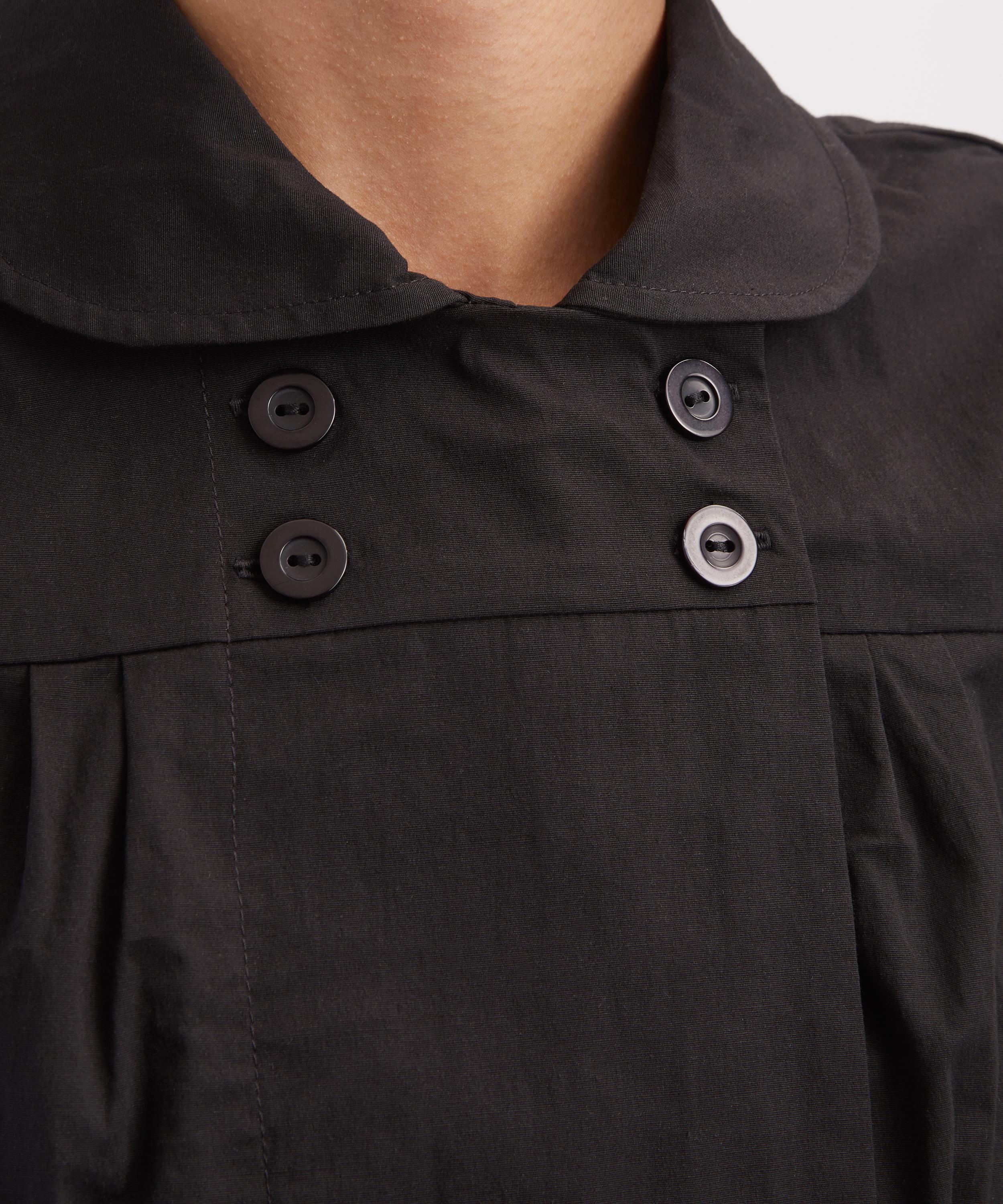 Peachy Den - Missy Onyx Asymmetric Blouse image number 4