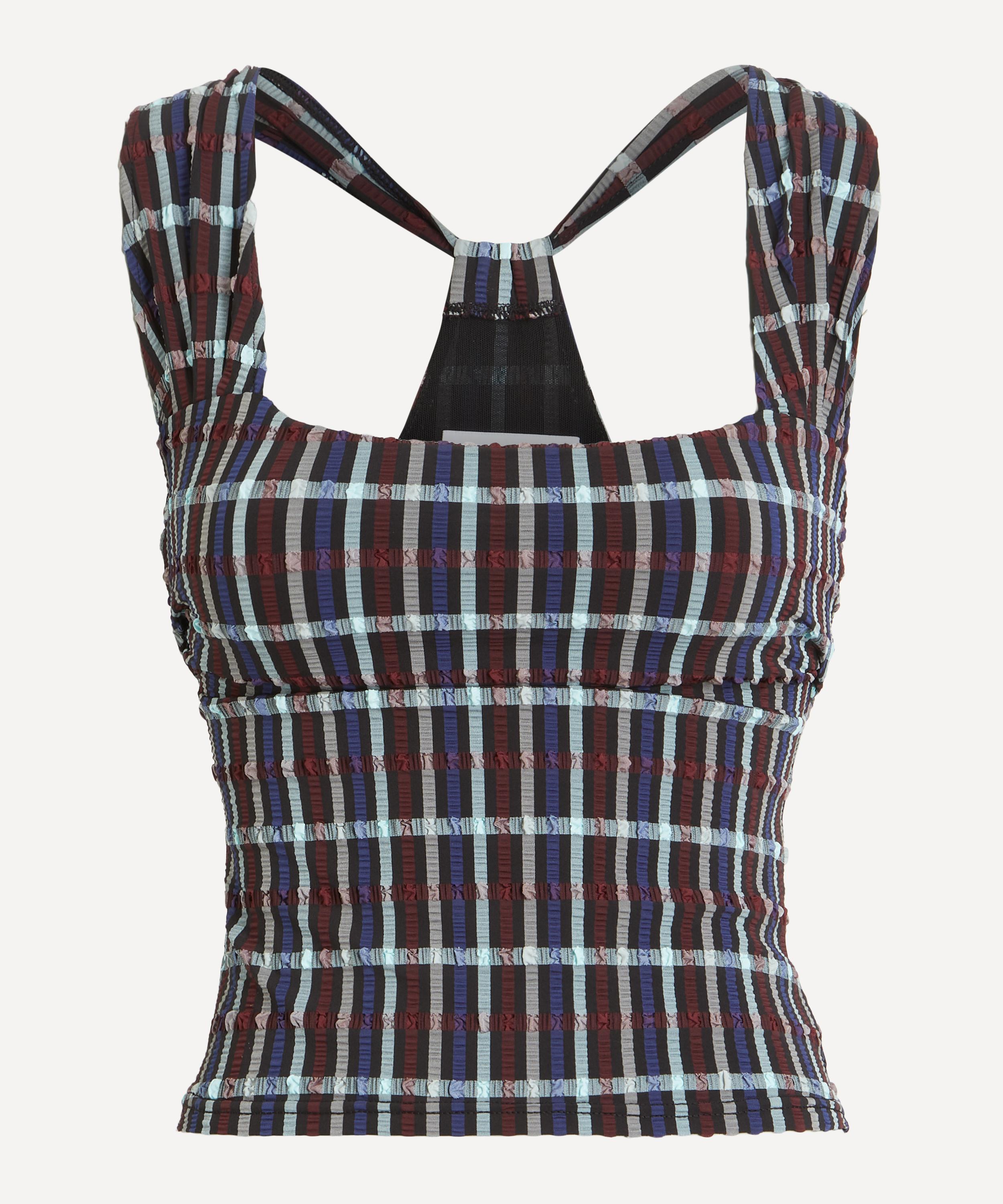 Peachy Den - Cindy Racer Back Liquorice Top image number 0