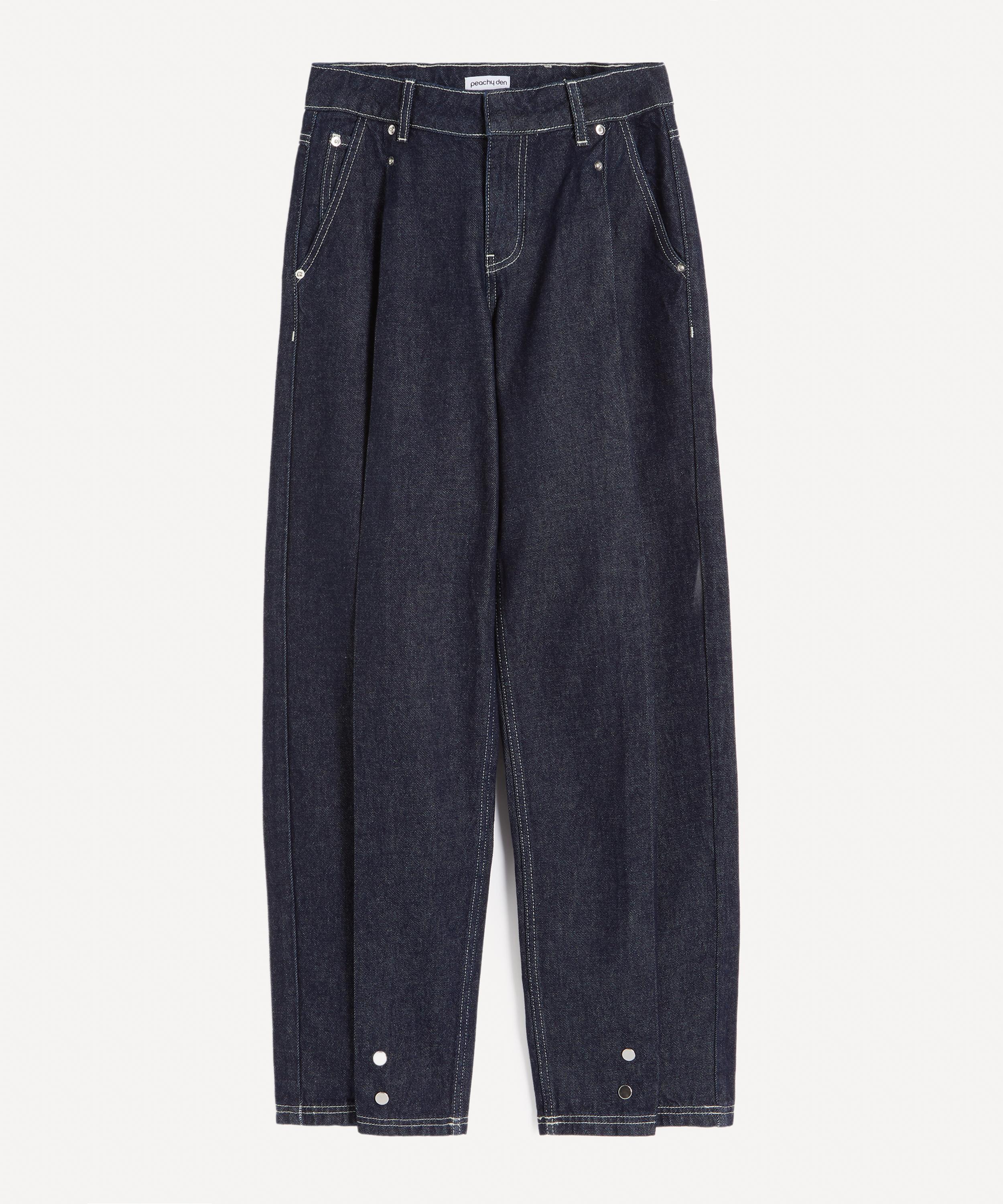 Peachy Den - Lita Tailored Jeans in Indigo Rinse image number 0