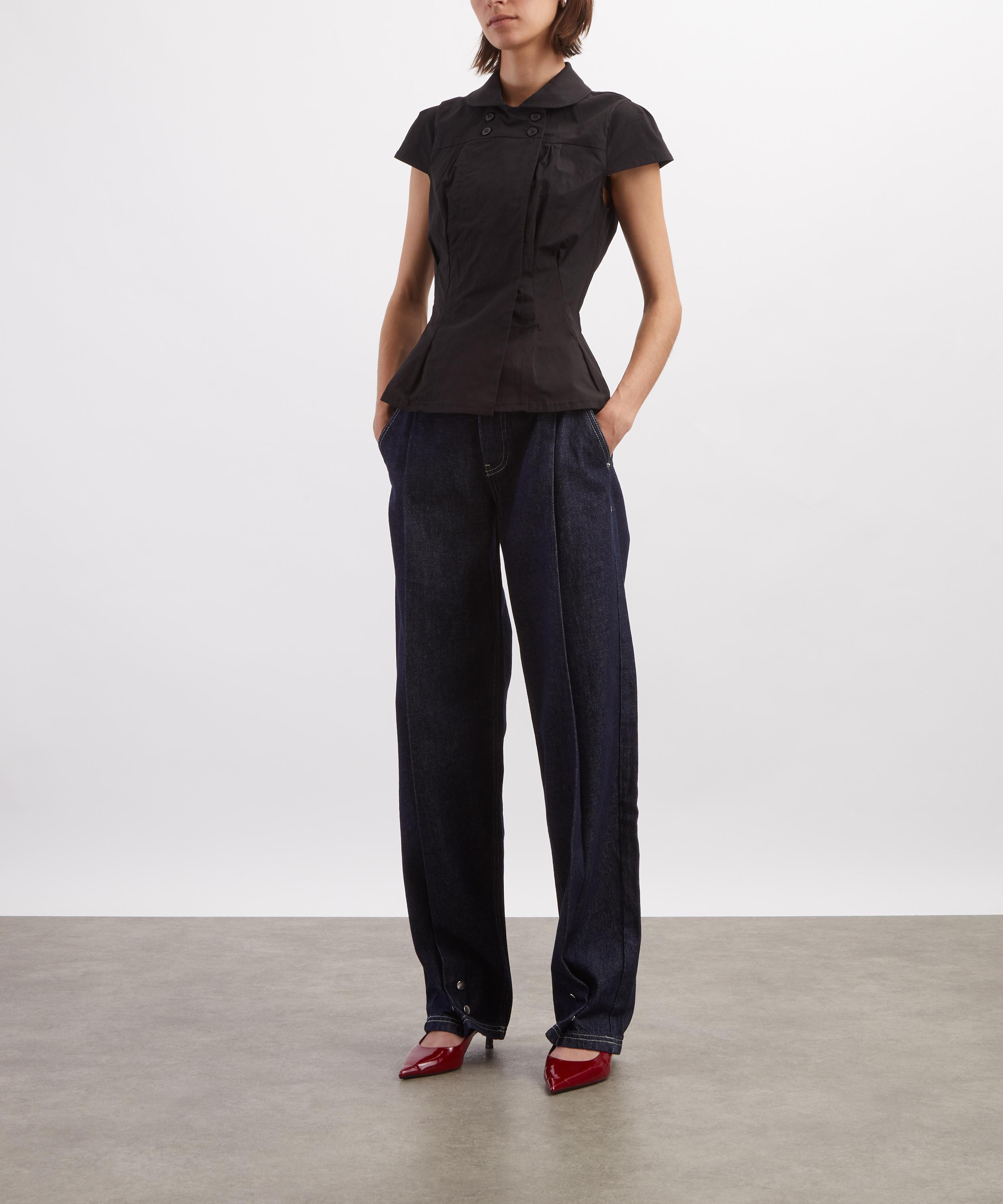 Peachy Den - Lita Tailored Jeans in Indigo Rinse image number 1