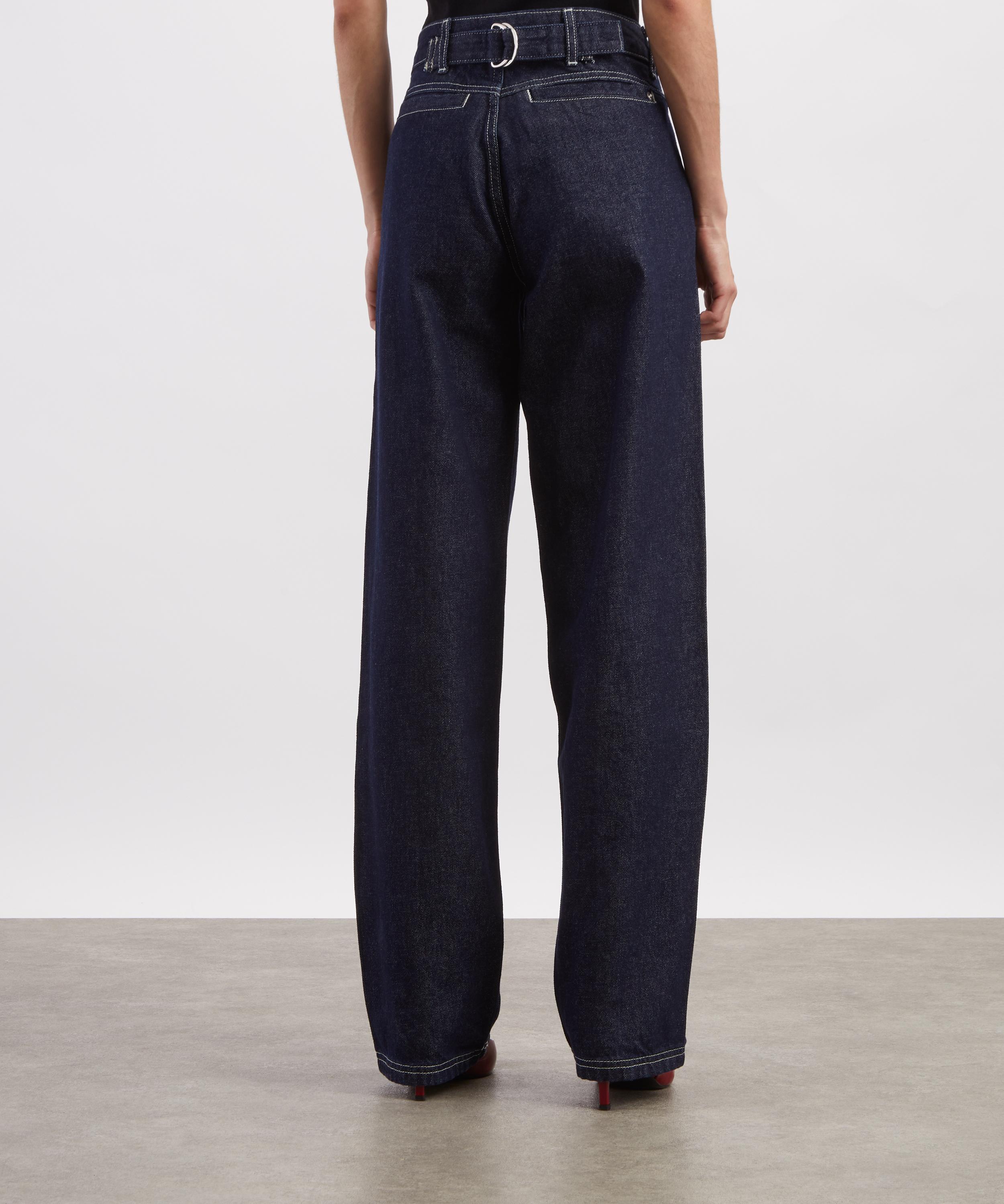 Peachy Den - Lita Tailored Jeans in Indigo Rinse image number 3