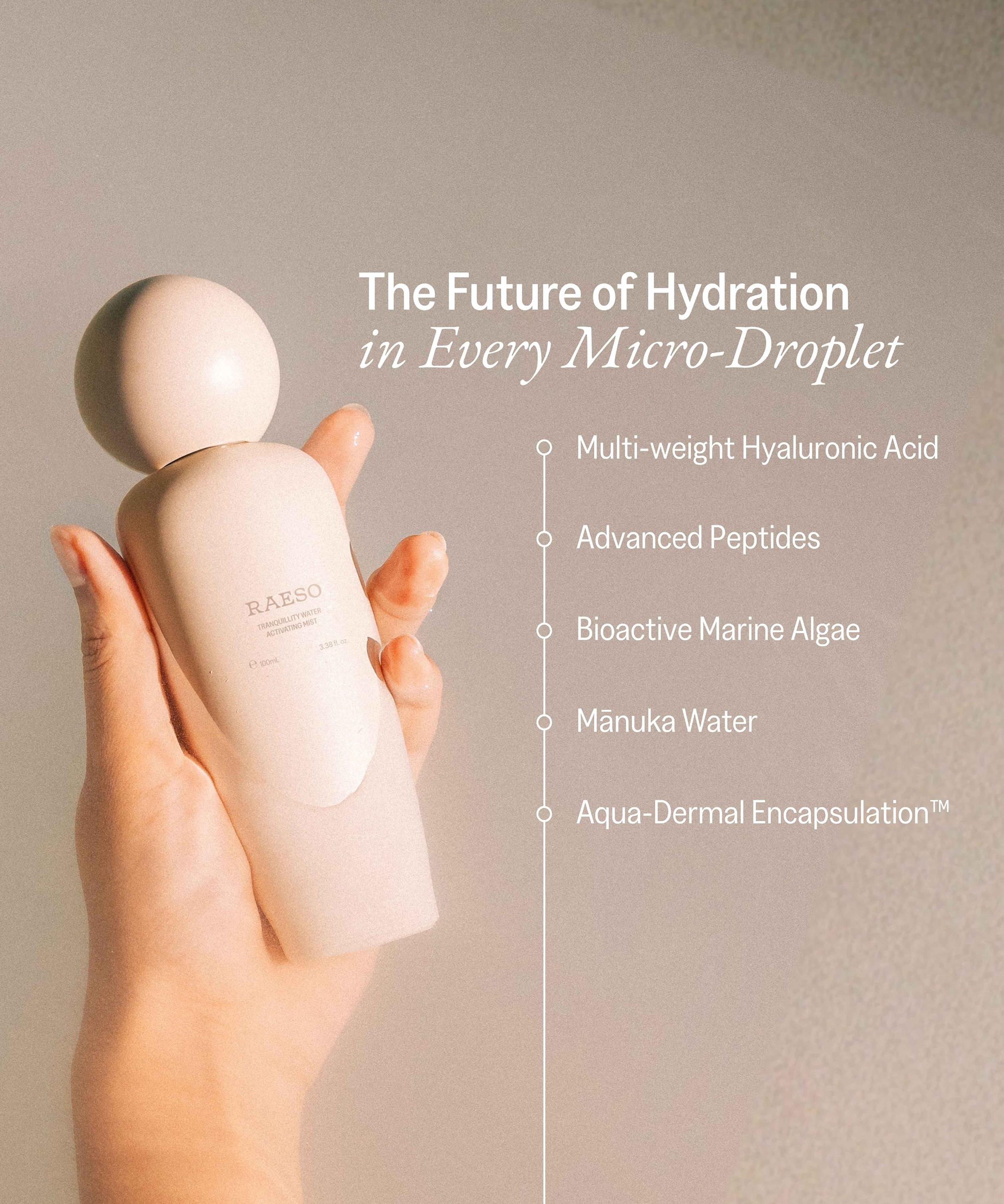 RAESO - Tranquillity Water Activating Mist 100ml image number 3