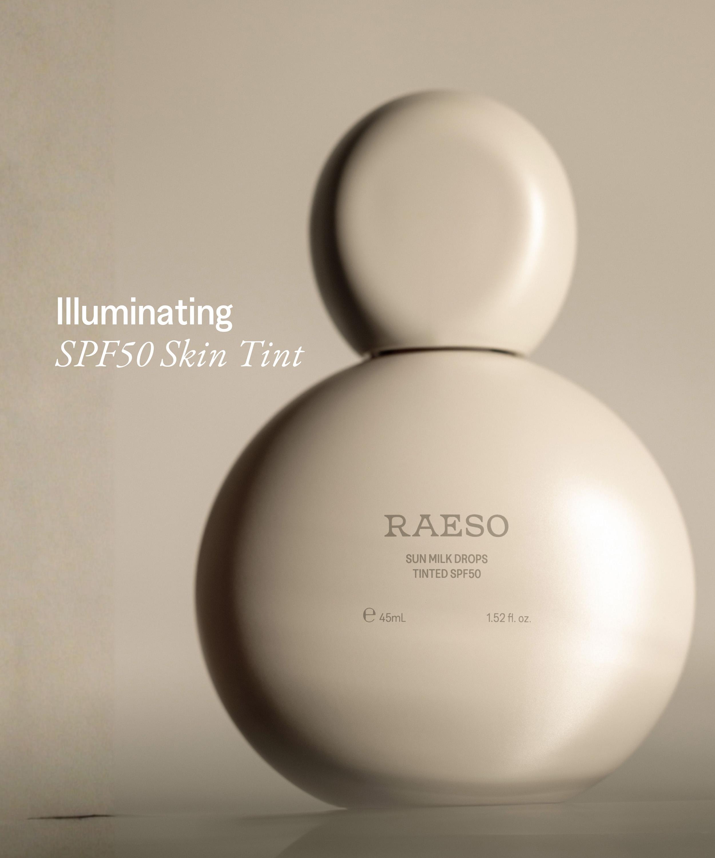 RAESO - Sun Milk Drops Tinted SPF50 45ml image number 2