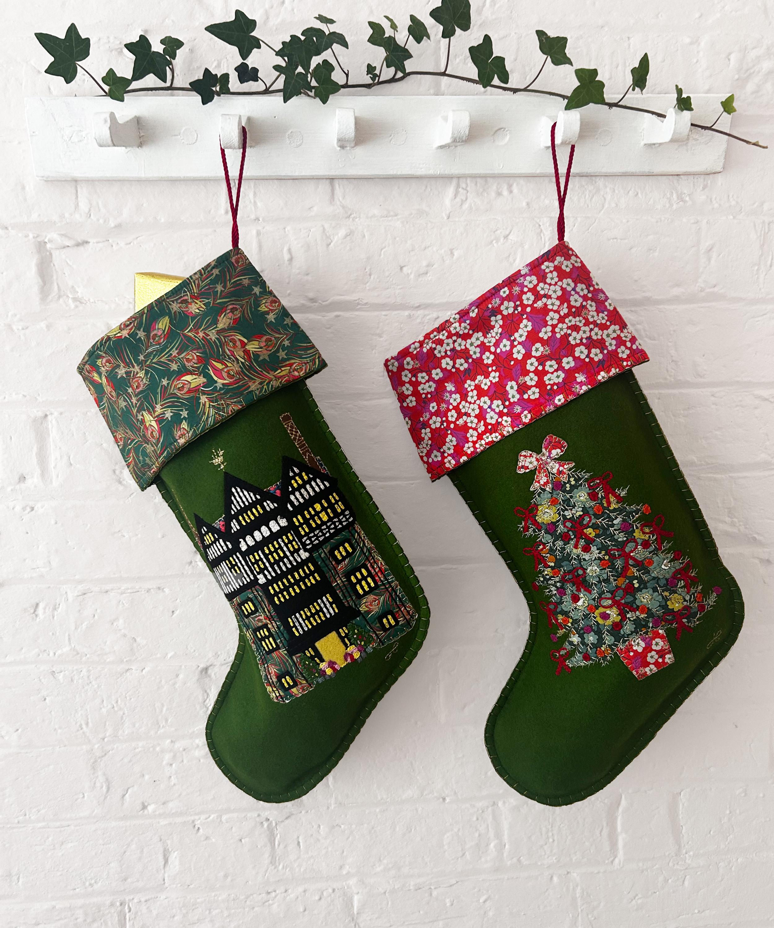 Christmas - Liberty Building Christmas Stocking image number 1