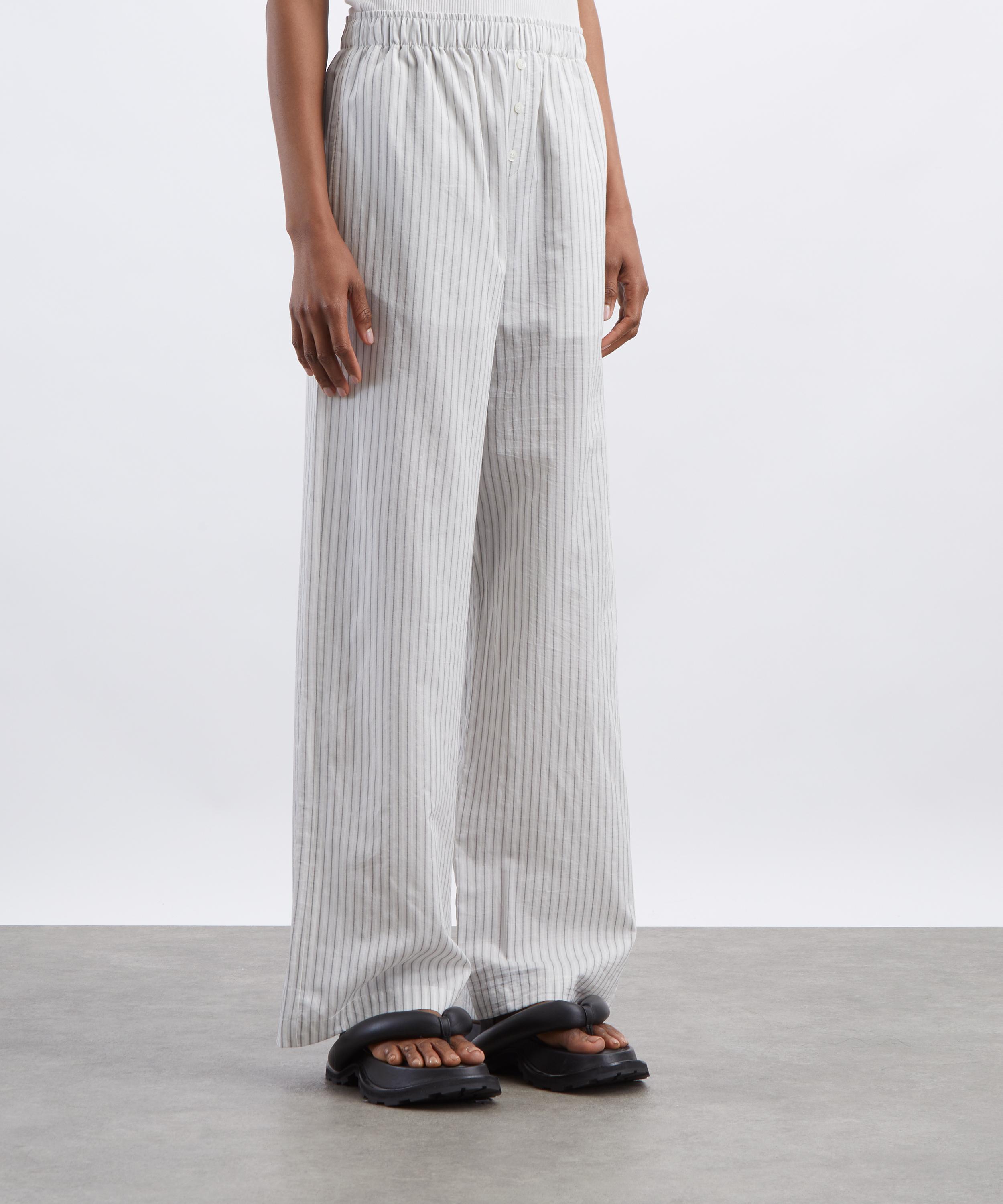 R&oacute;he - Silk Stripe Pyjama Trousers&nbsp; image number 2