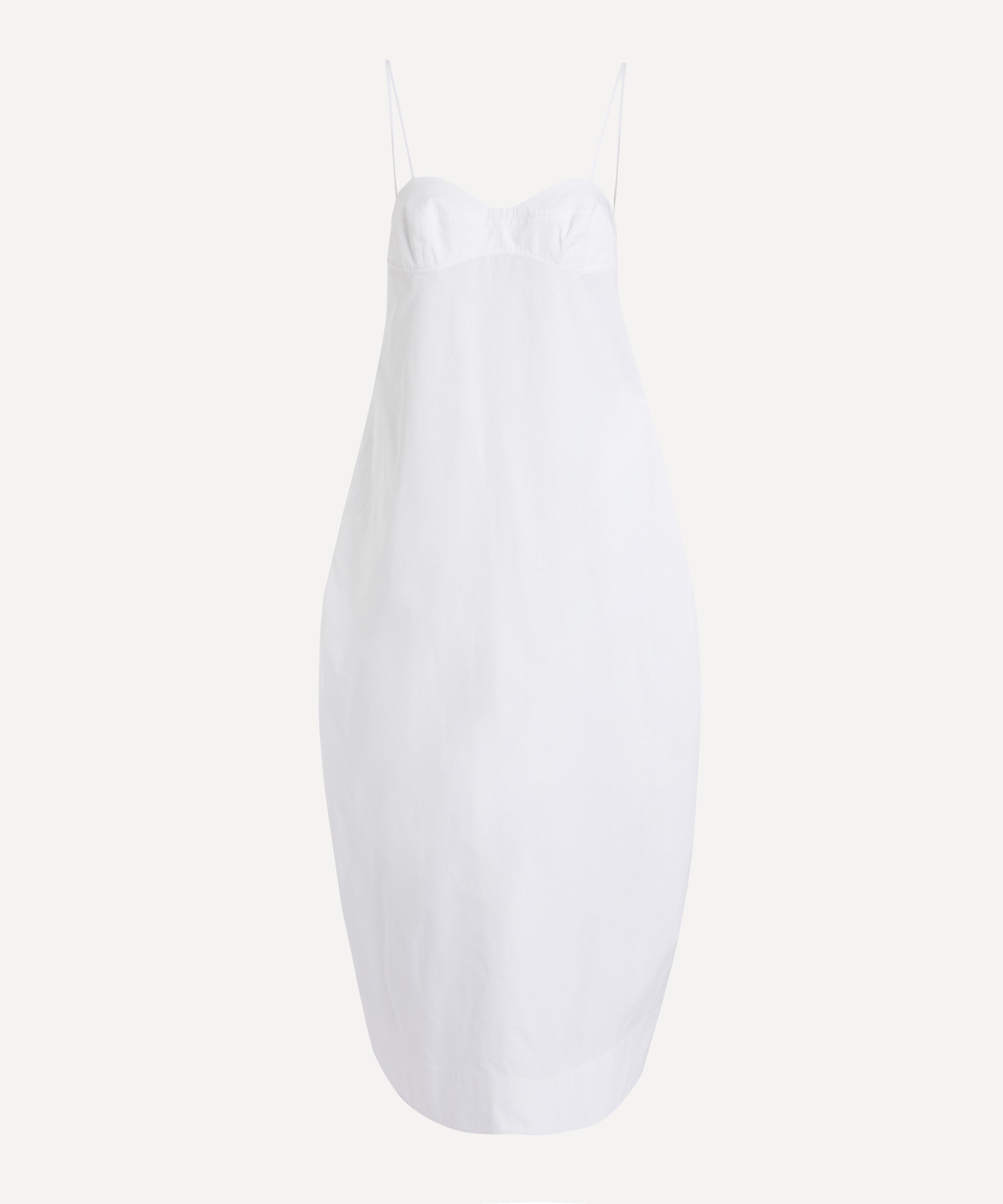 R&oacute;he - White Bustier Volume Dress
