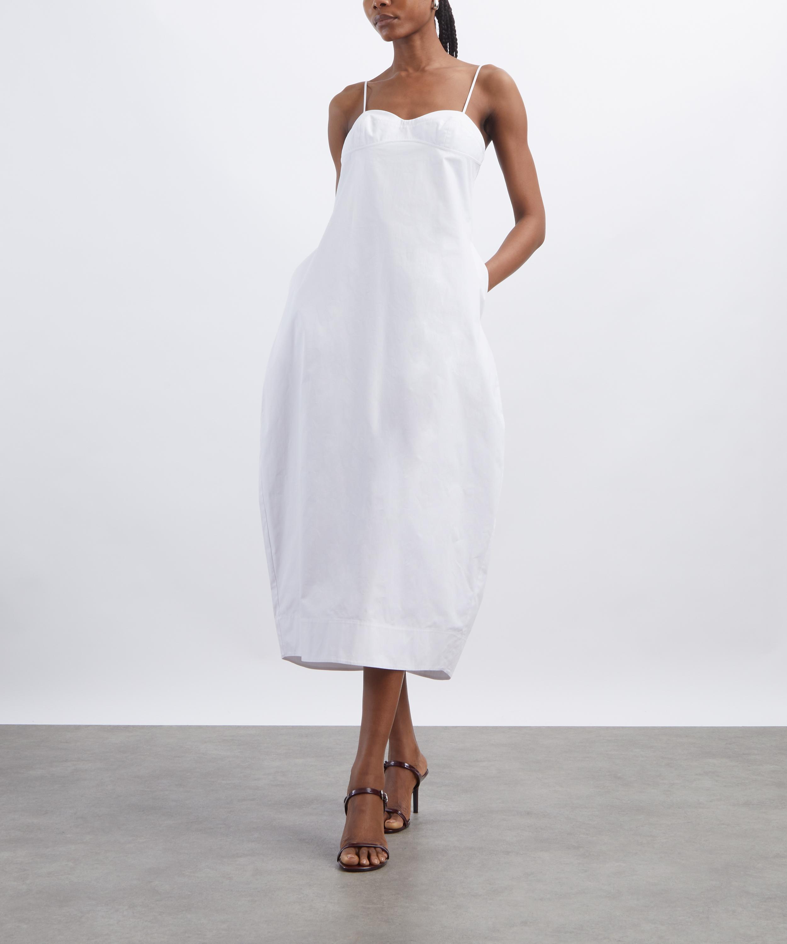 R&oacute;he - White Bustier Volume Dress image number 1