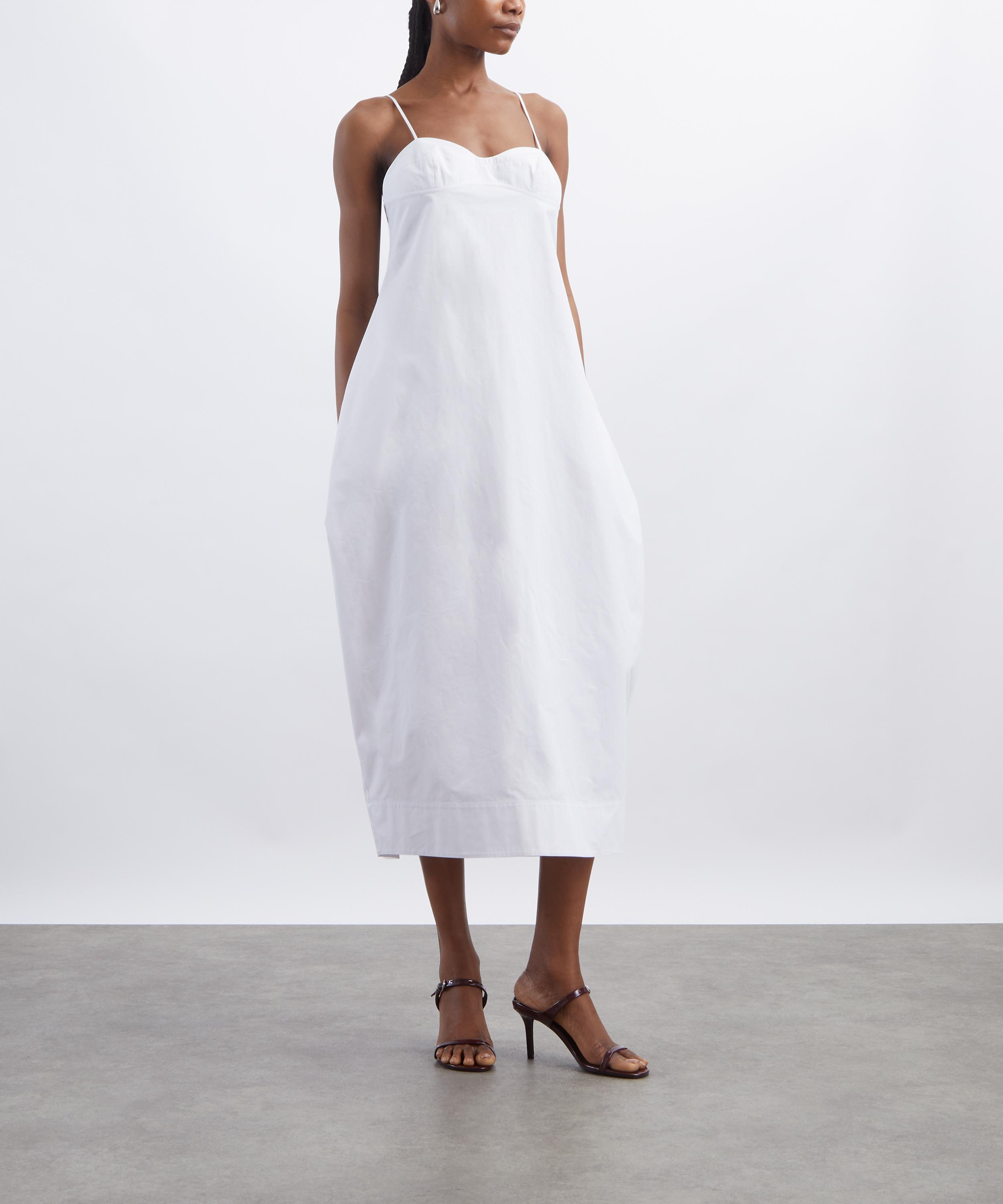 R&oacute;he - White Bustier Volume Dress image number 2