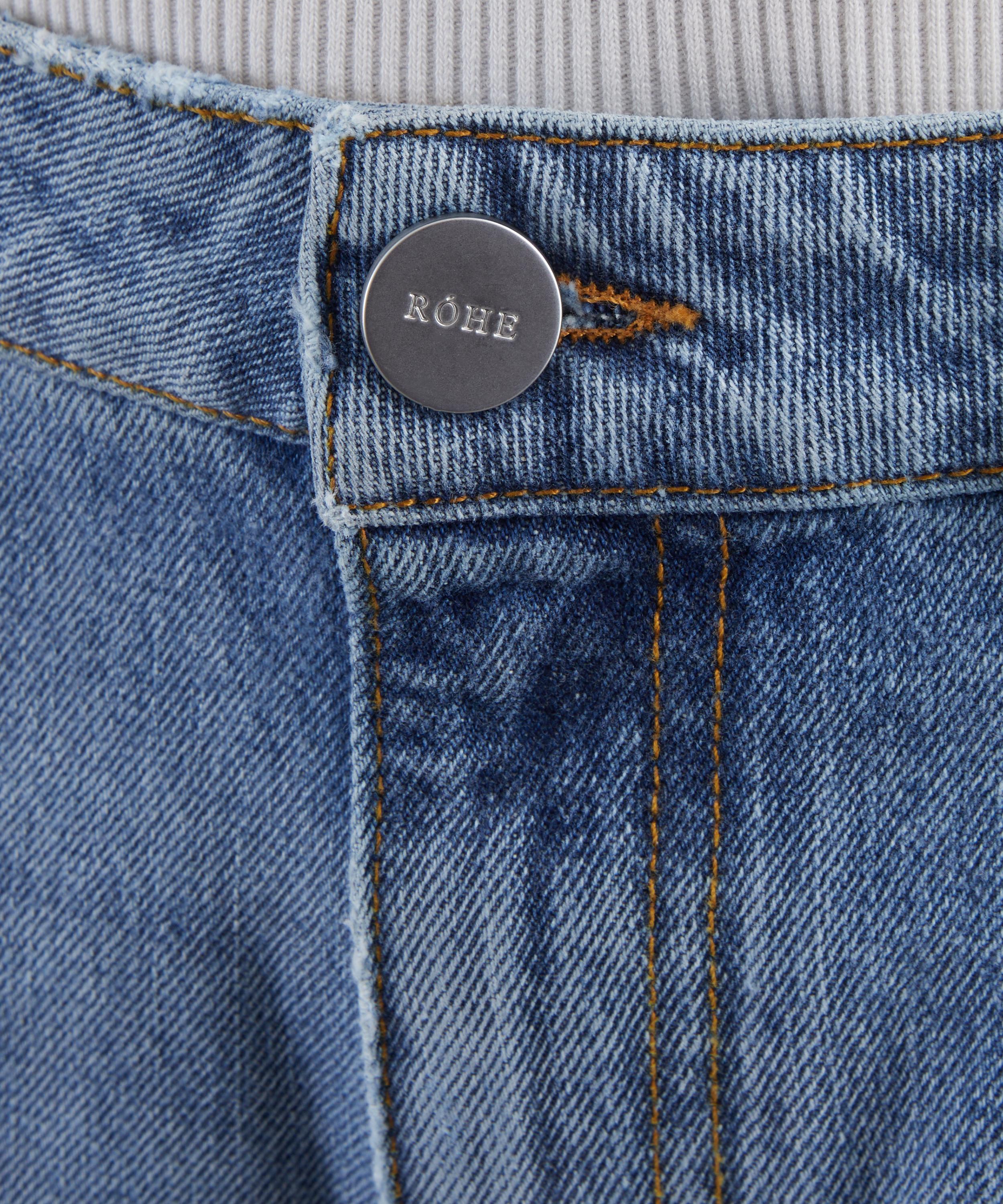 R&oacute;he - Baggy Fit Denim Shorts image number 4