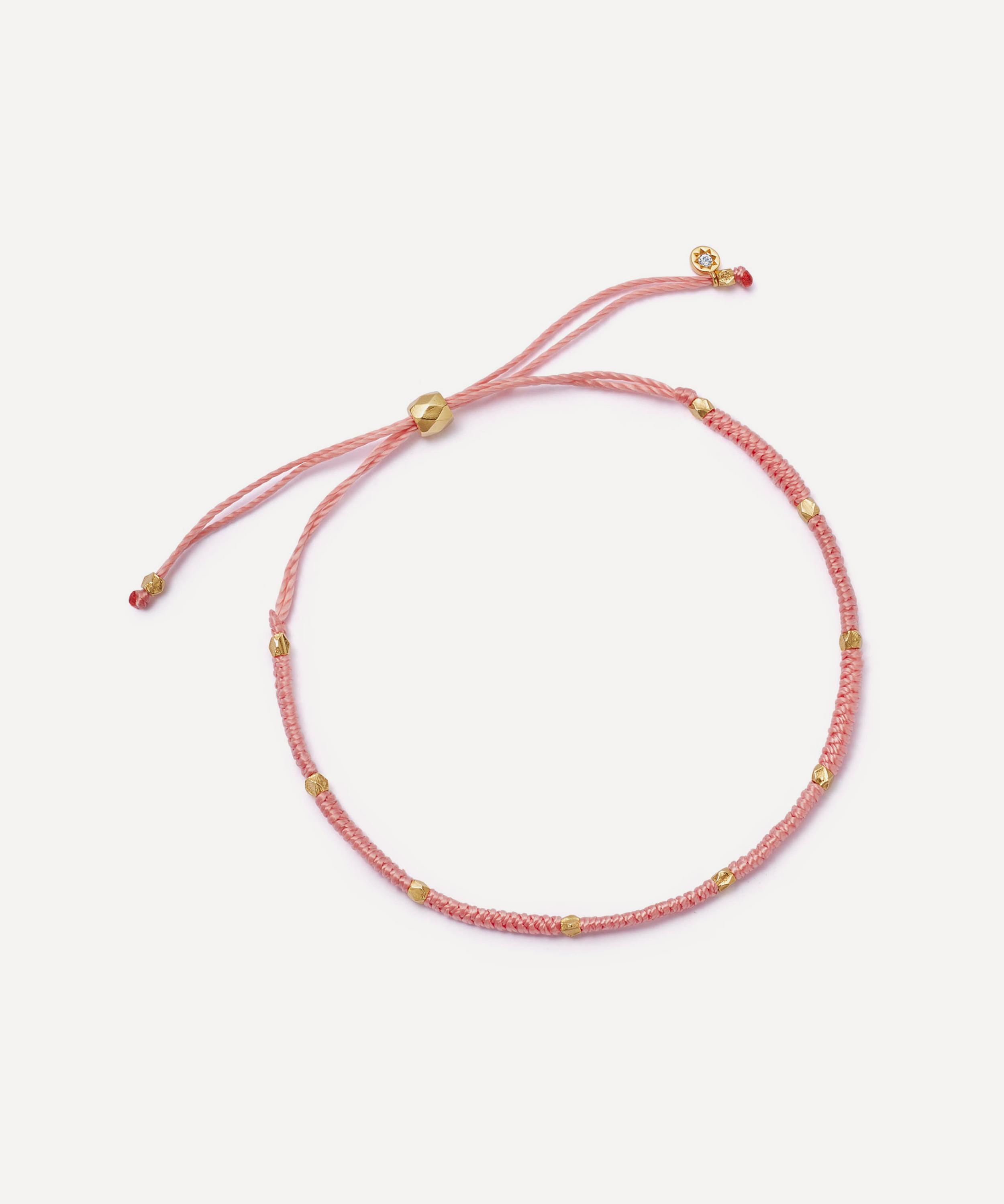 Astley Clarke - 18ct Gold-Plated Vermeil Silver Biography Love Woven Bracelet