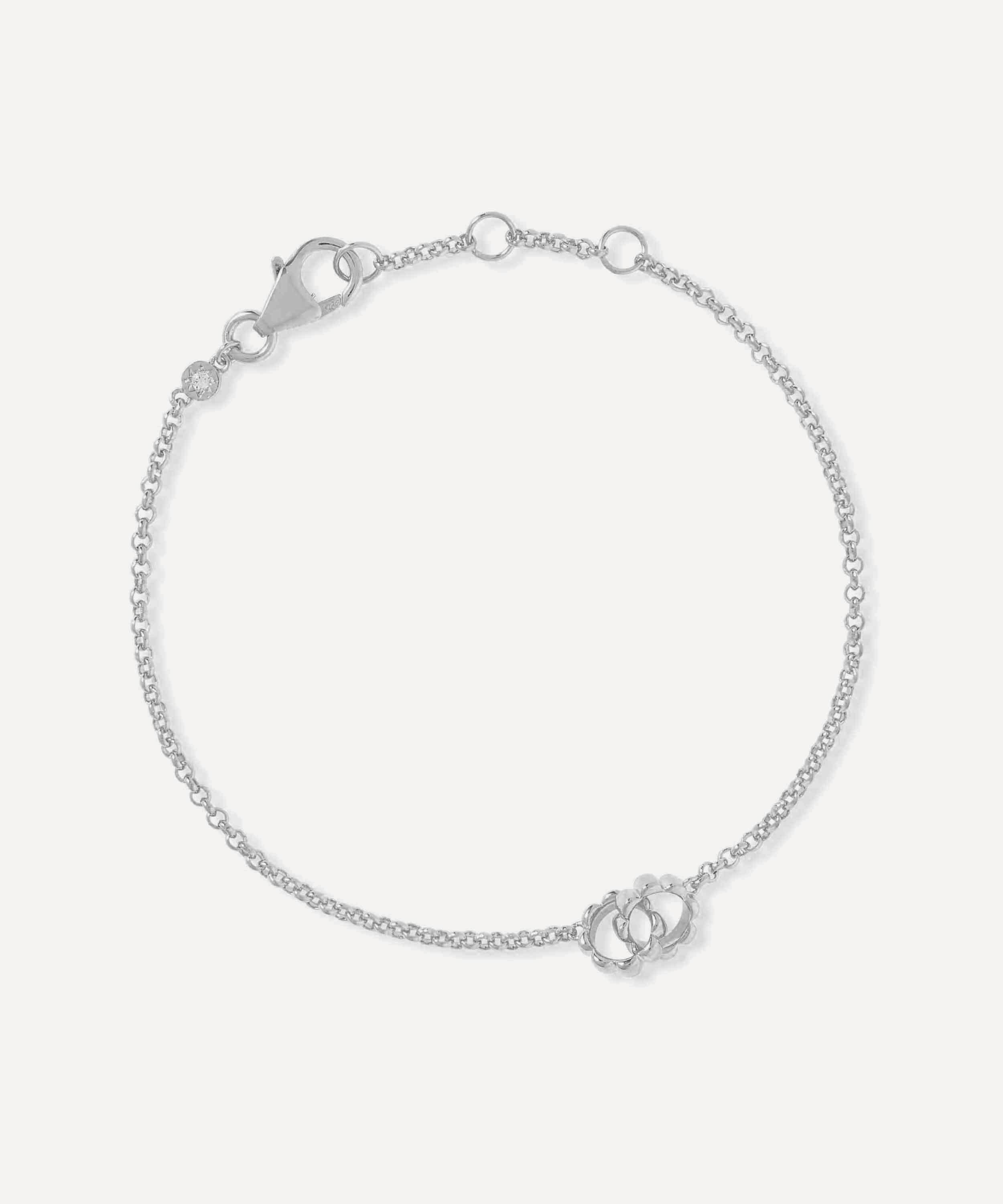 Astley Clarke - Sterling Silver Aurora Ridge Link Bracelet