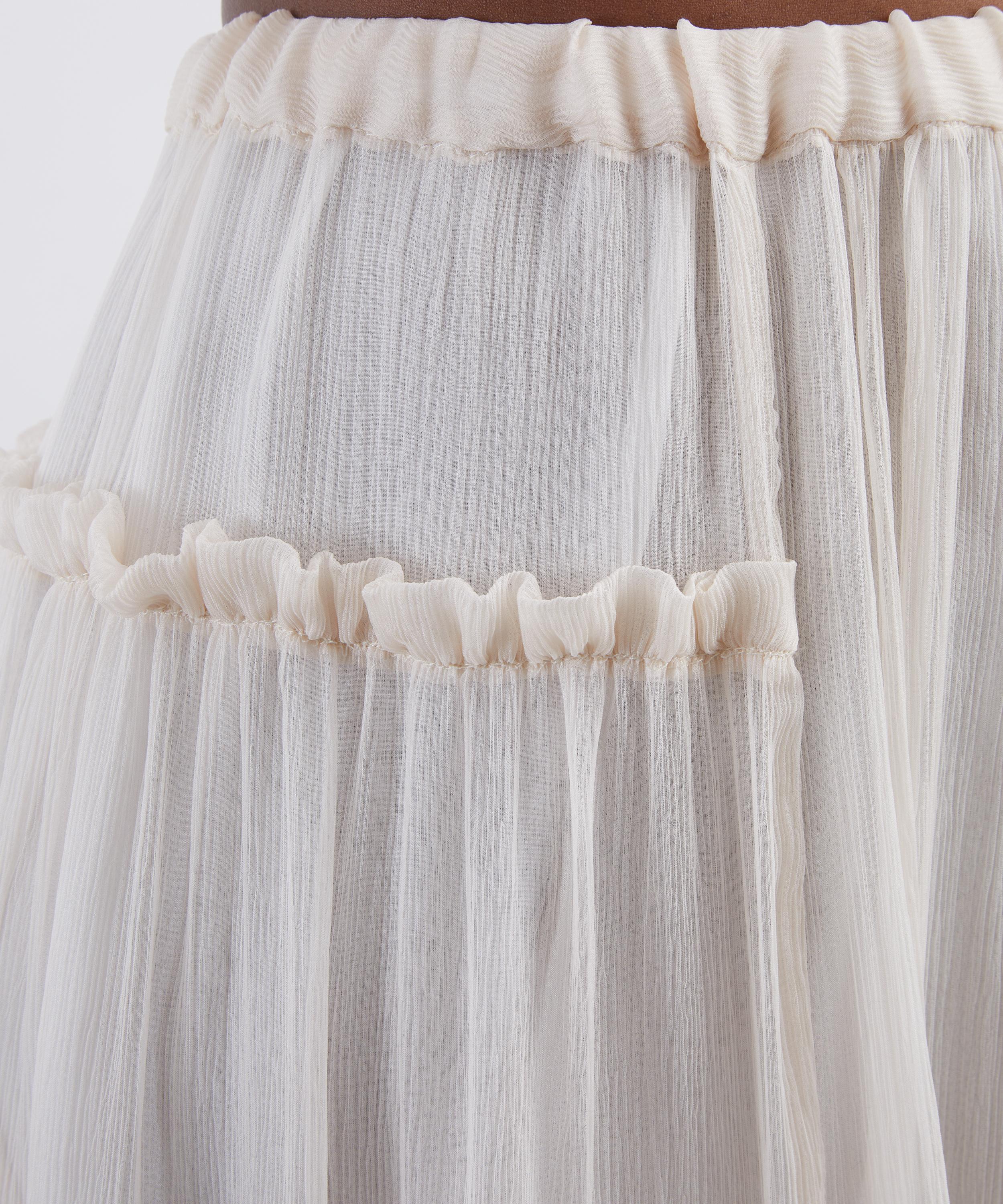 Dries Van Noten - Ruffled Silk Skirt image number 4
