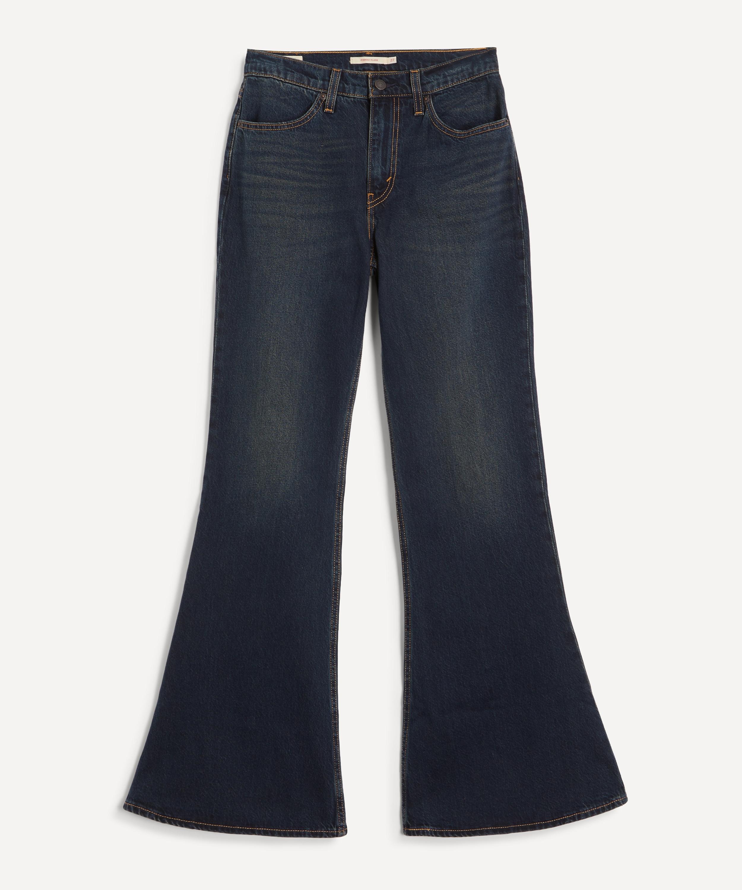 Levi's - Puddle Snap Flare Jeans in High Vibration