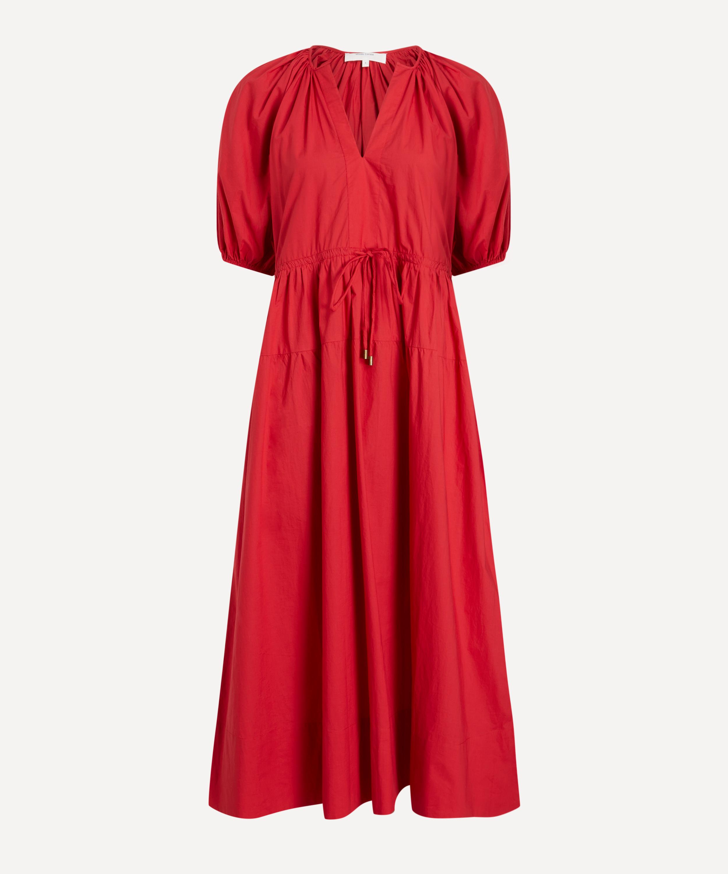 Mondo Corsini - Esmeralda Rossa Cotton Dress