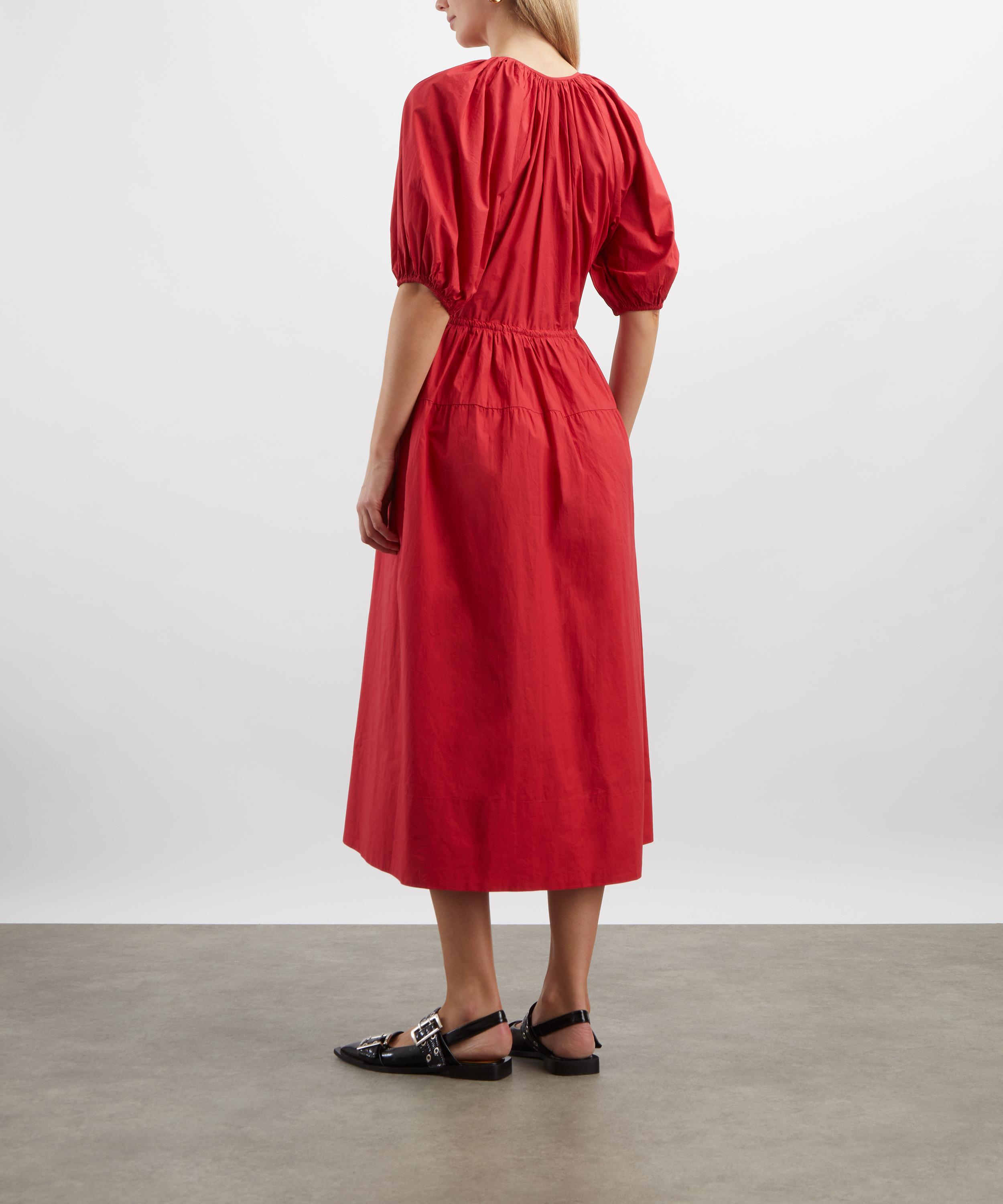 Mondo Corsini - Esmeralda Rossa Cotton Dress image number 3