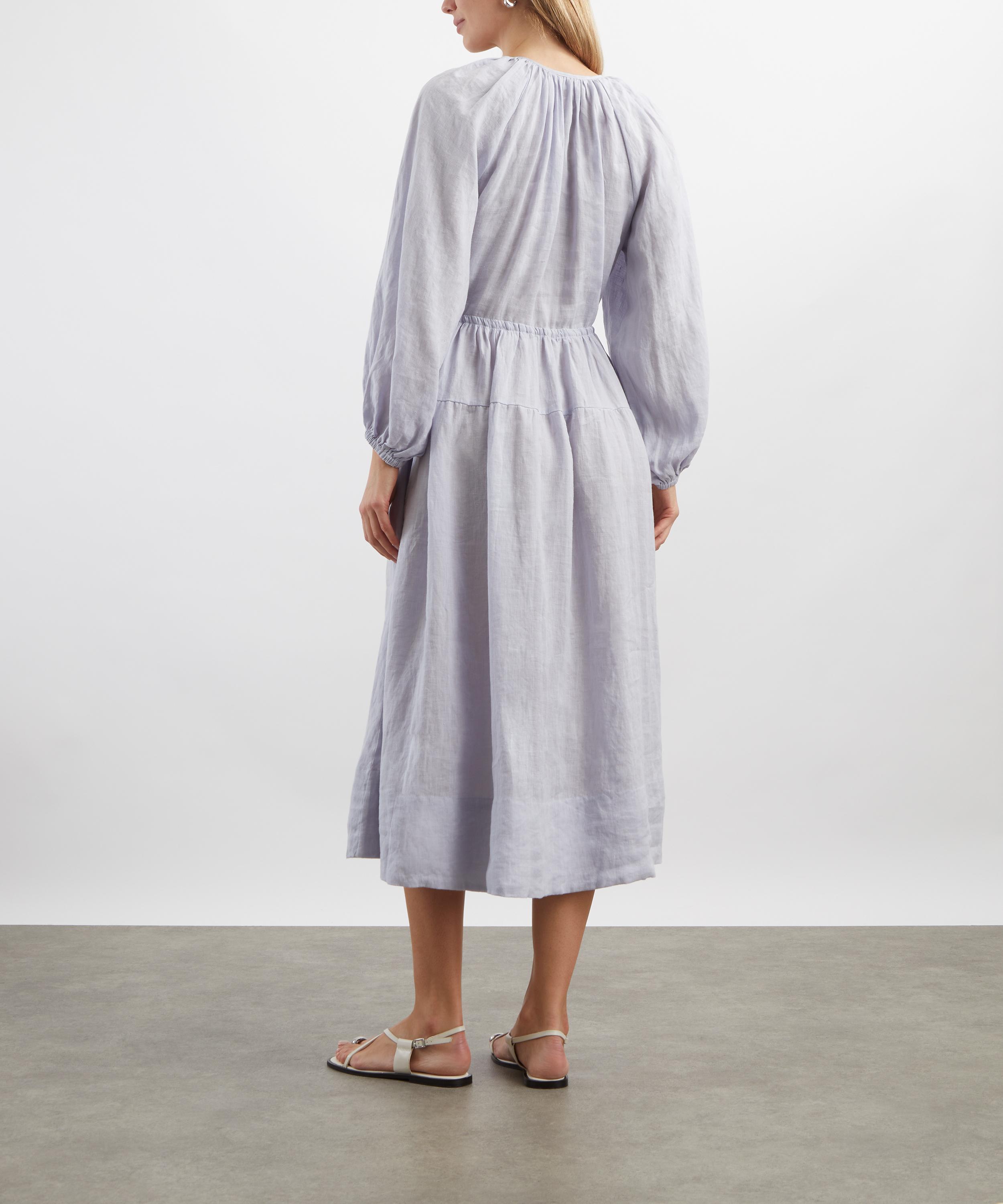 Mondo Corsini - Victoria Mist Linen Dress image number 3