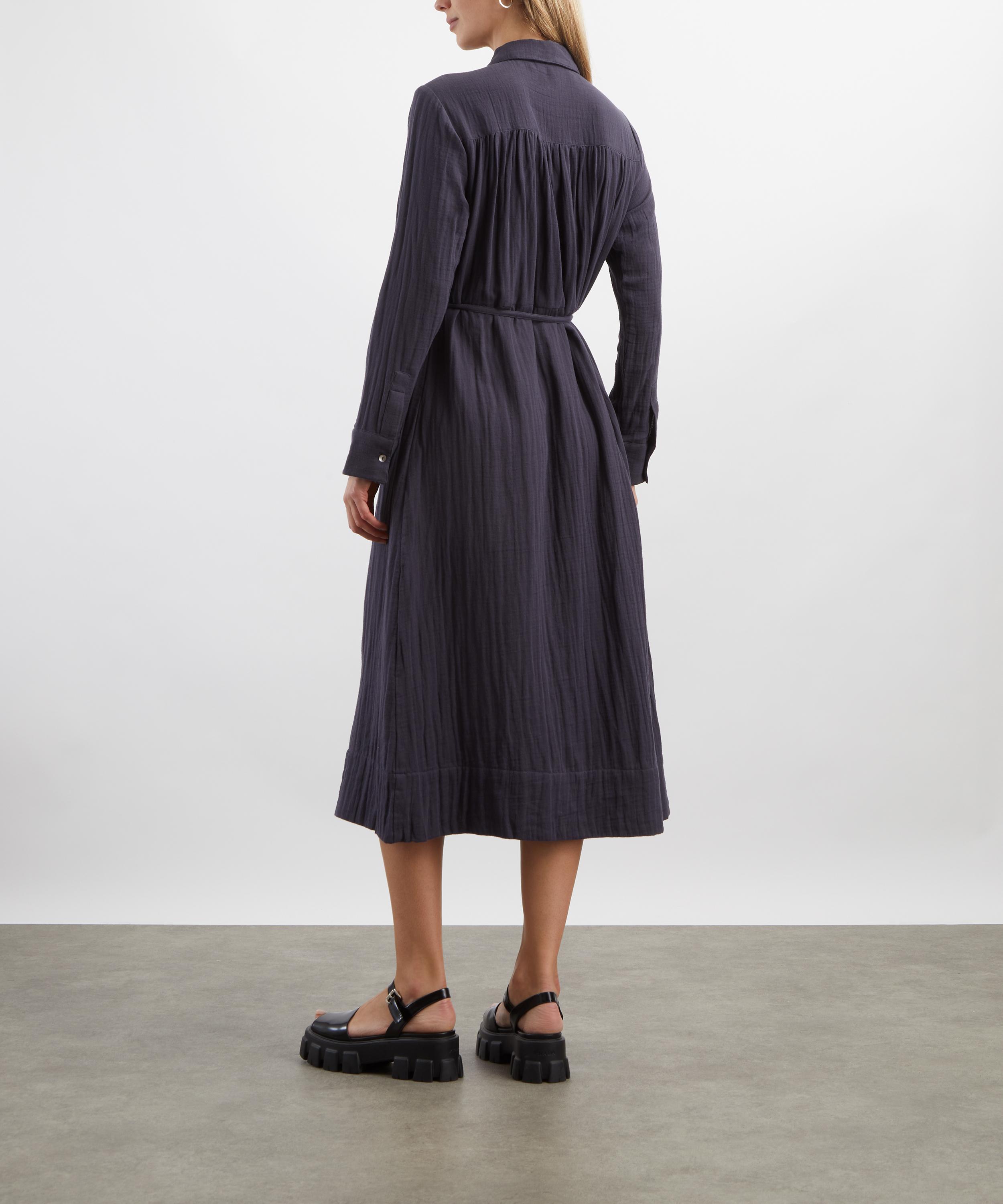 Mondo Corsini - Martha Midnight Cotton Gauze Dress image number 3