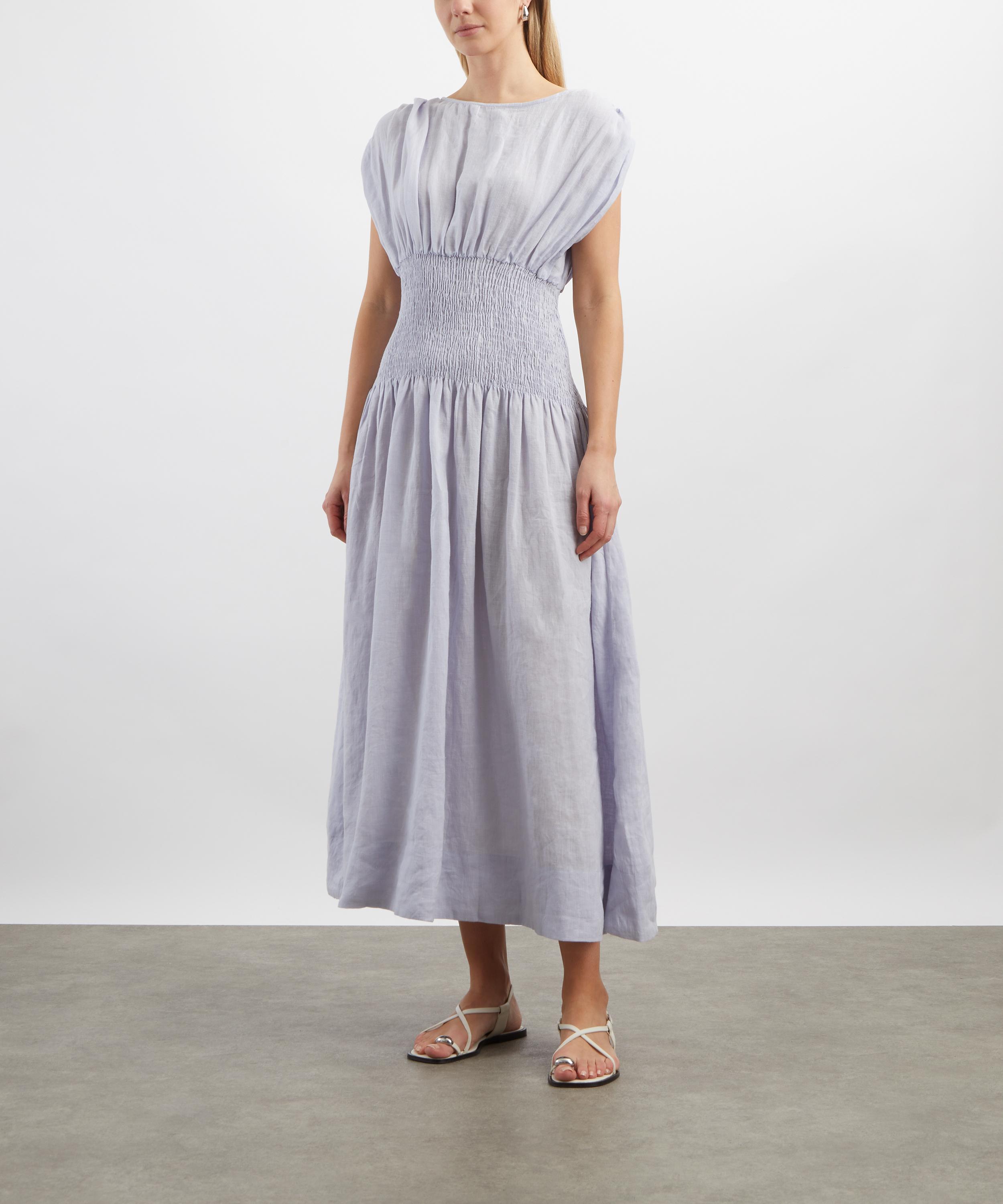 Mondo Corsini - Penelope Mist Linen Dress image number 2