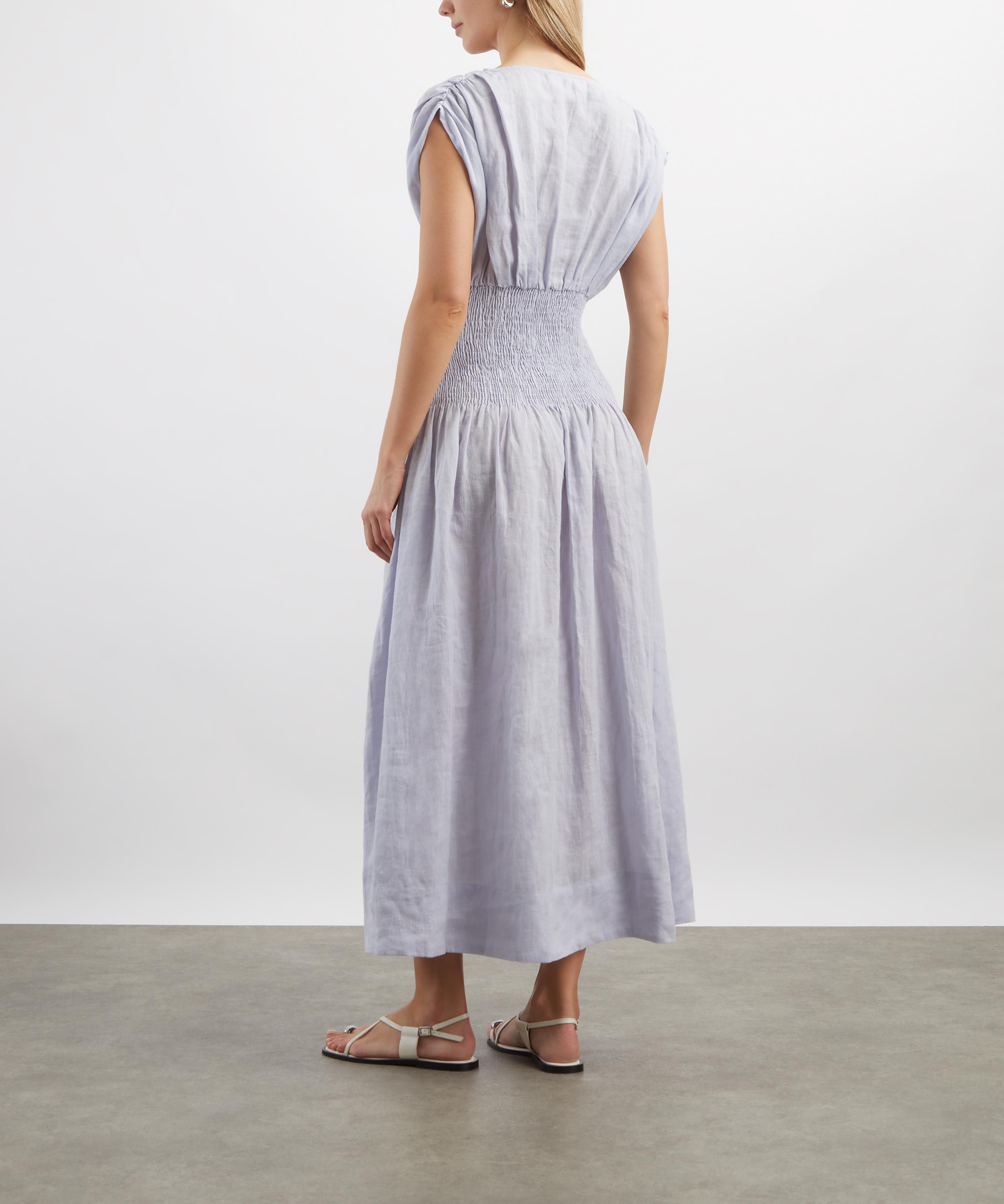 Mondo Corsini - Penelope Mist Linen Dress image number 3