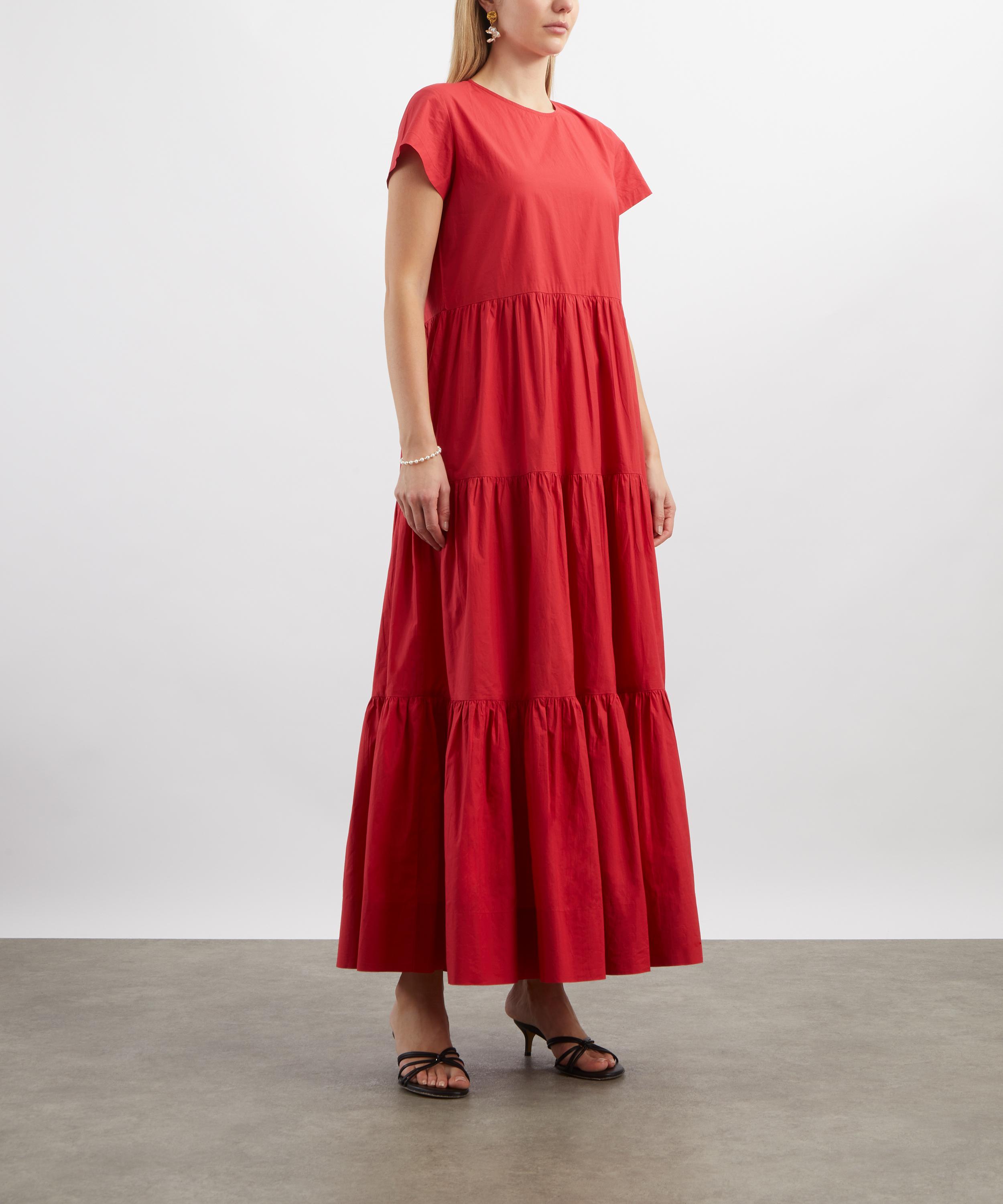 Mondo Corsini - Sorrento Rossa Cotton Dress image number 2