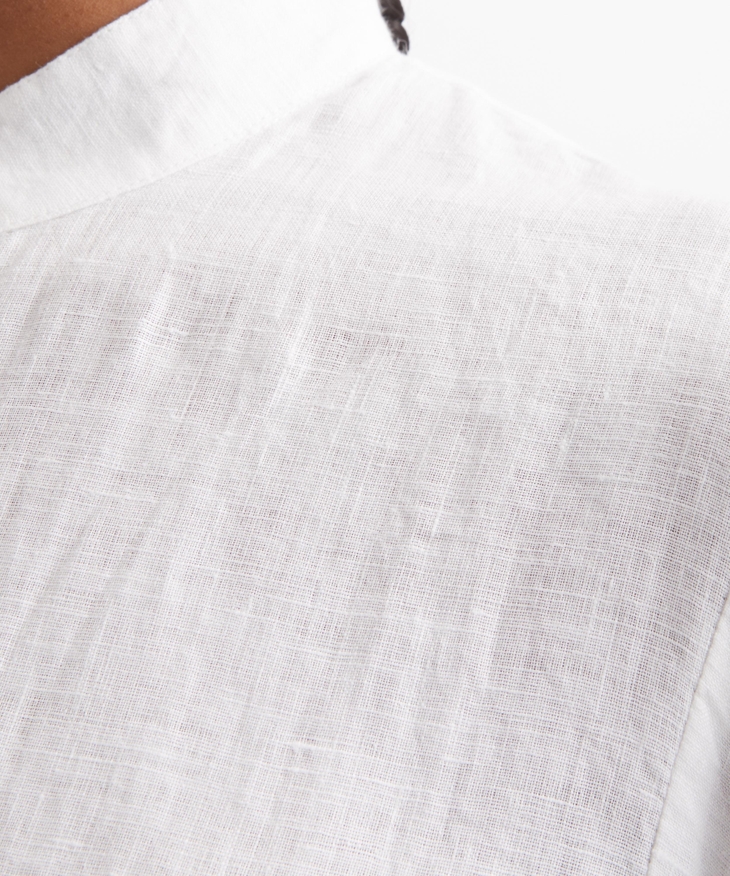 Mondo Corsini - Maia White Linen Blouse image number 4