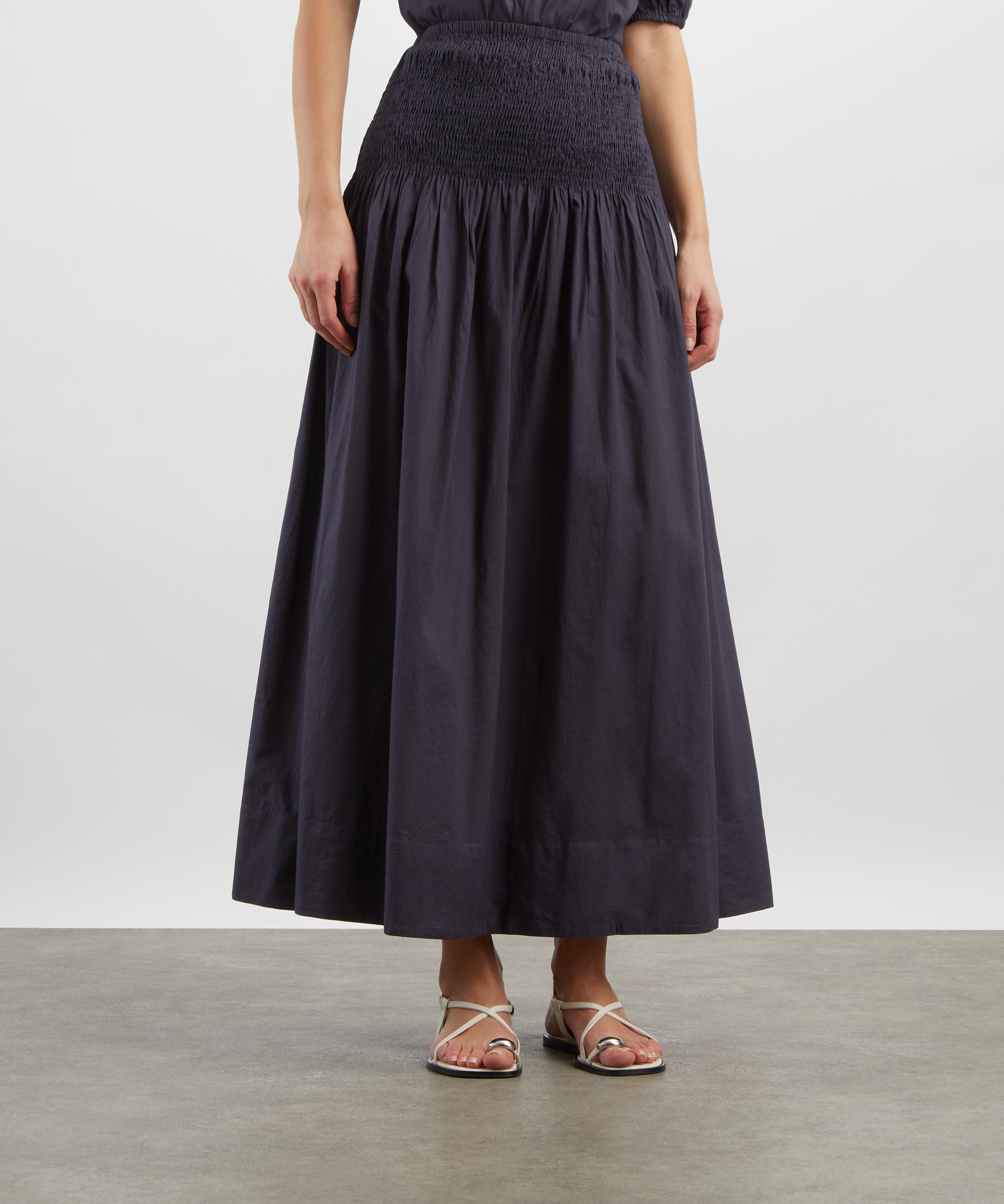 Mondo Corsini - Sula Midnight Cotton Skirt image number 2