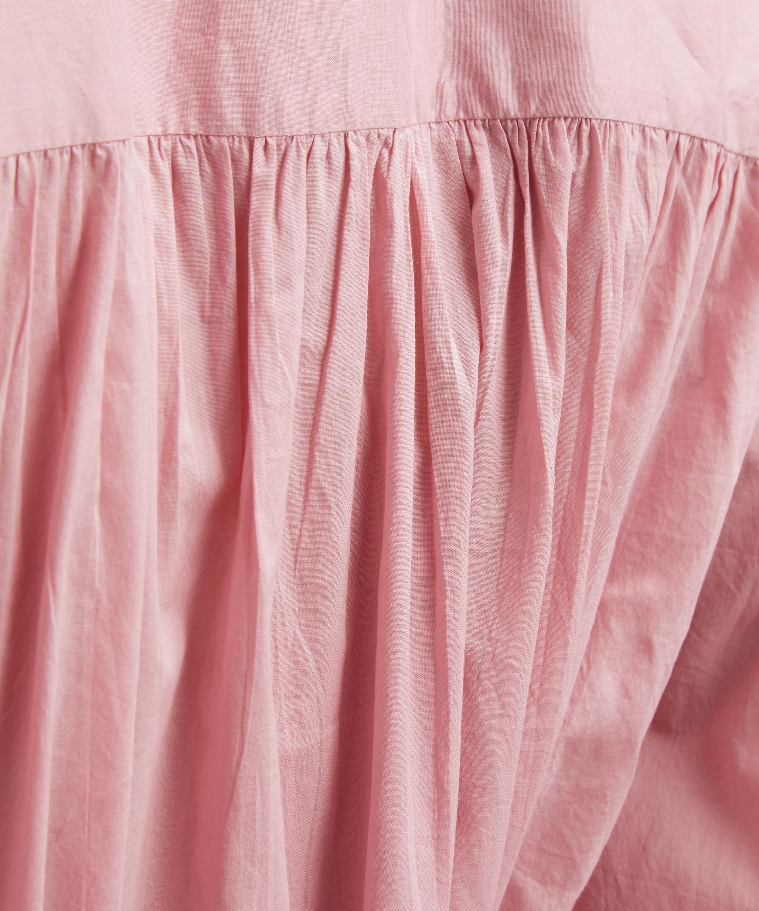 Mondo Corsini - Como Blush Cotton Voile Dress image number 4