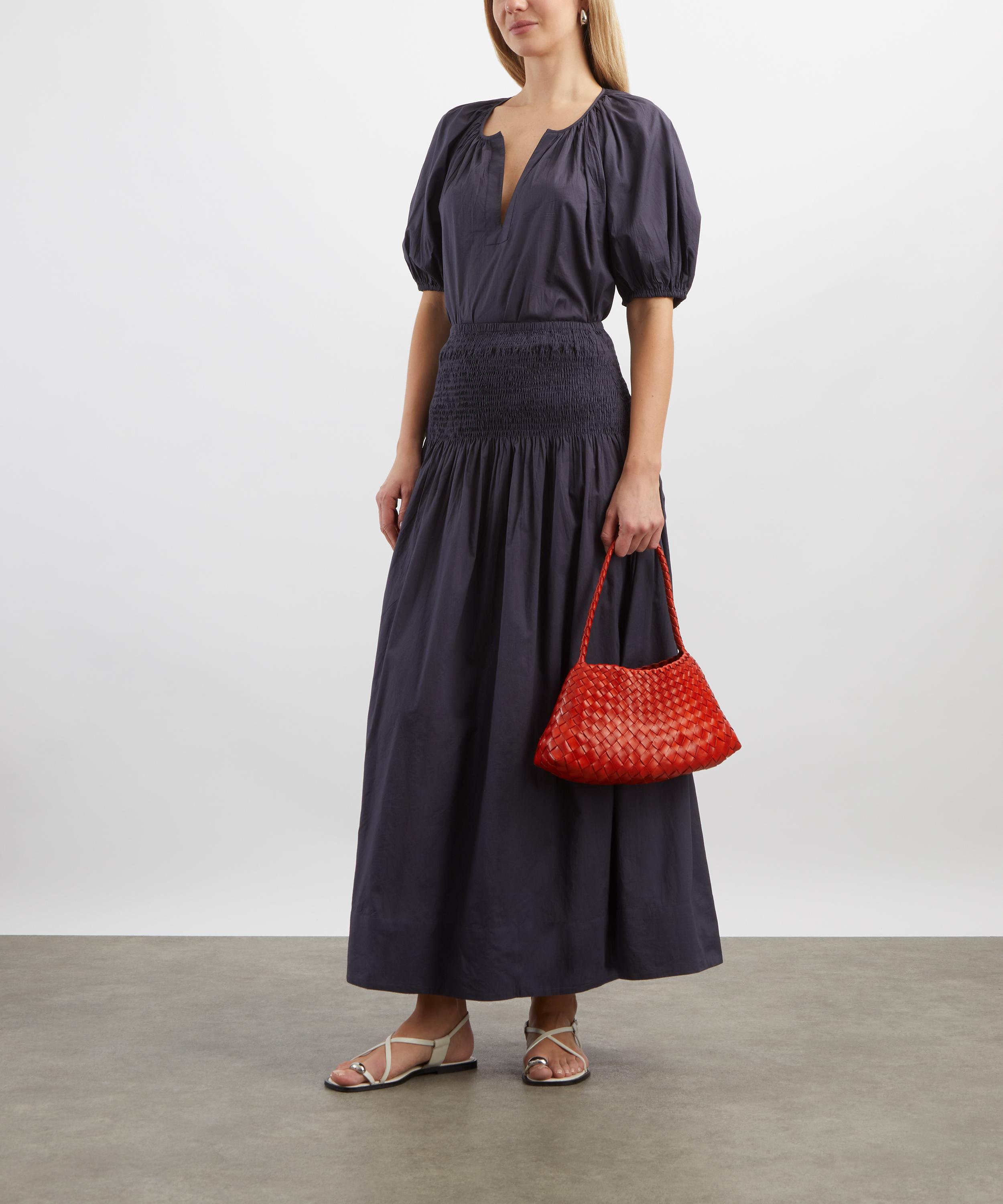 Mondo Corsini - Esmeralda Midnight Cotton Blouse image number 1