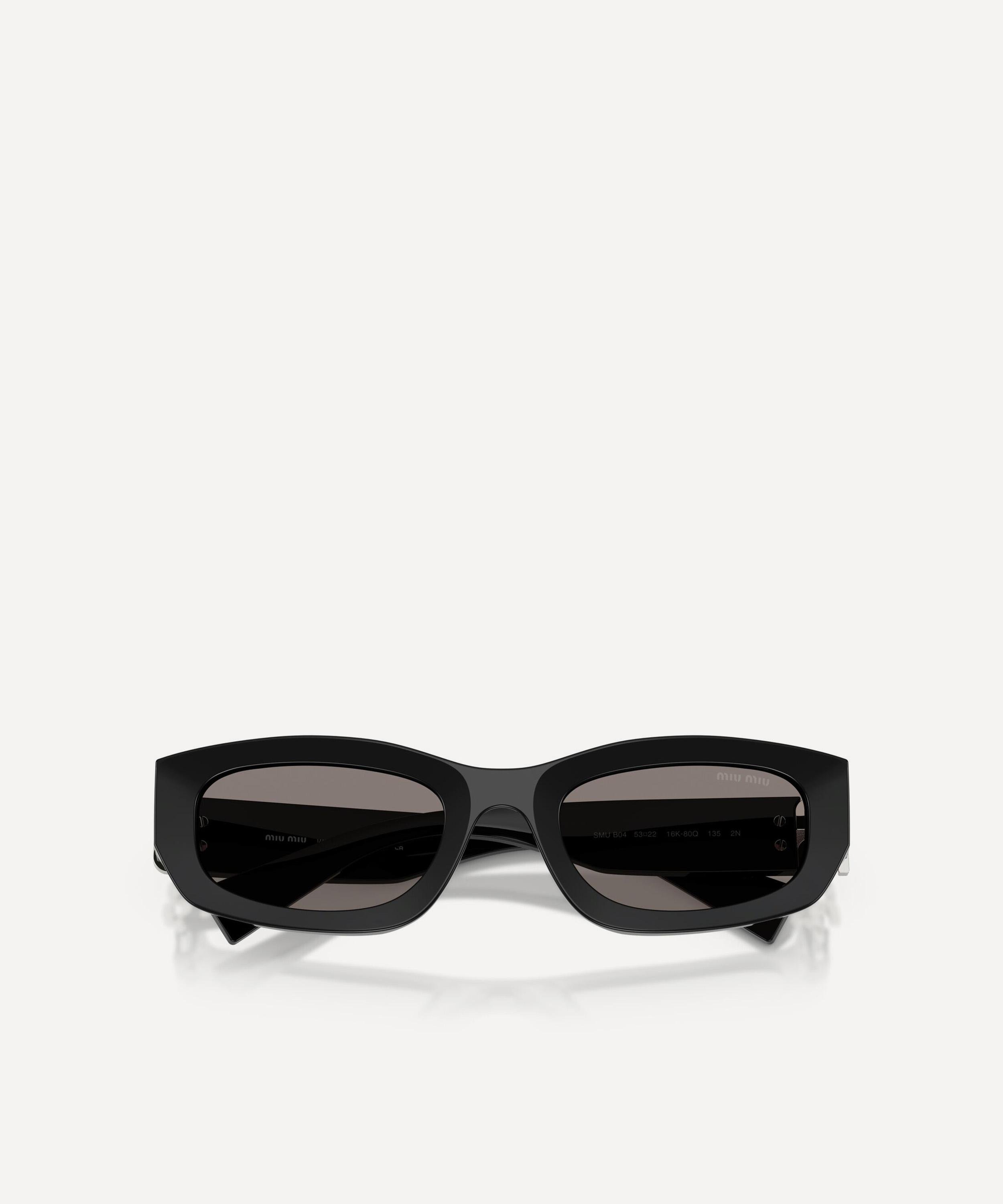 Miu Miu - Rectangle Sunglasses image number 4