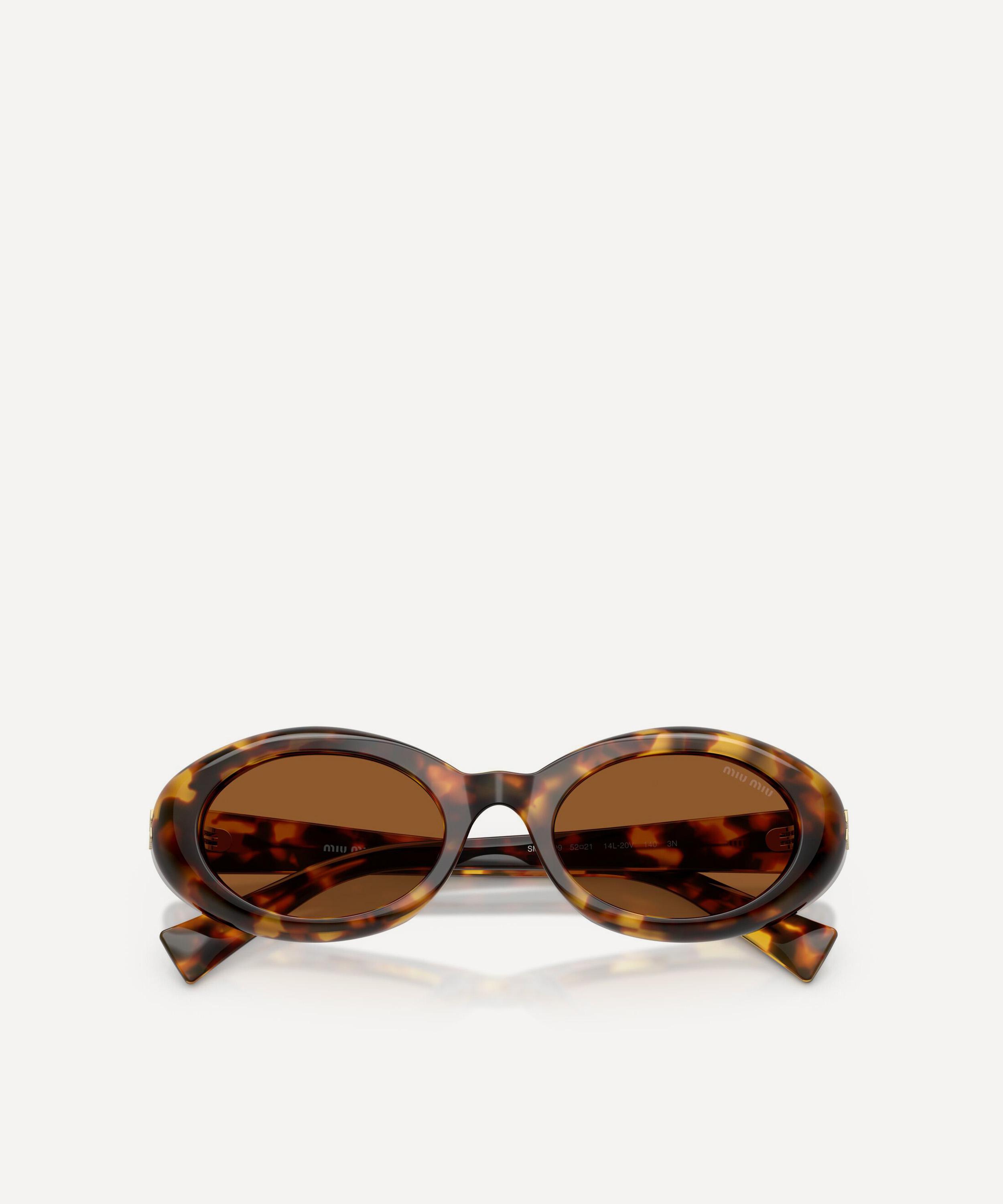 Miu Miu - Oval Sunglasses image number 4
