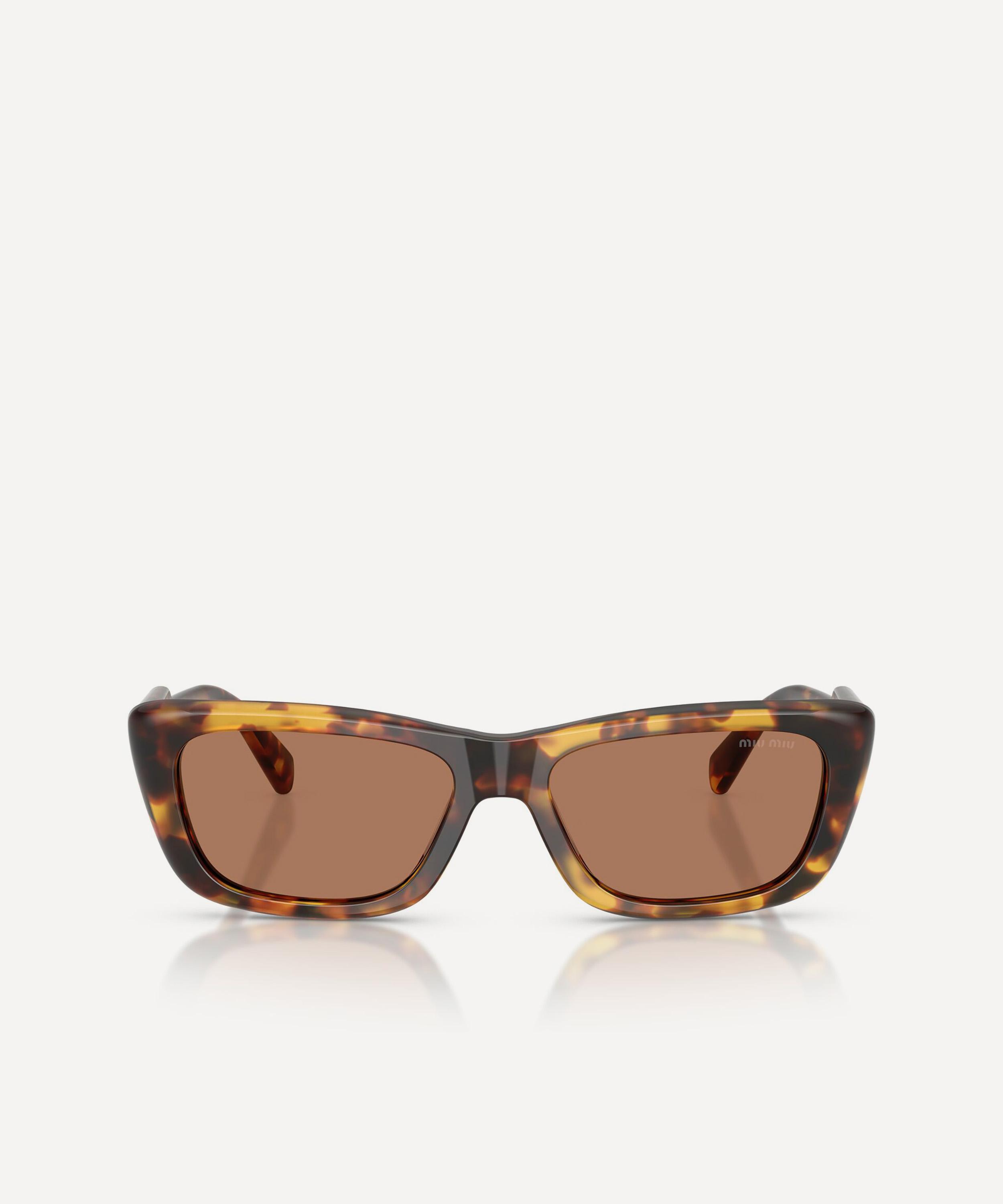 Miu Miu - Rectangle Sunglasses image number 1