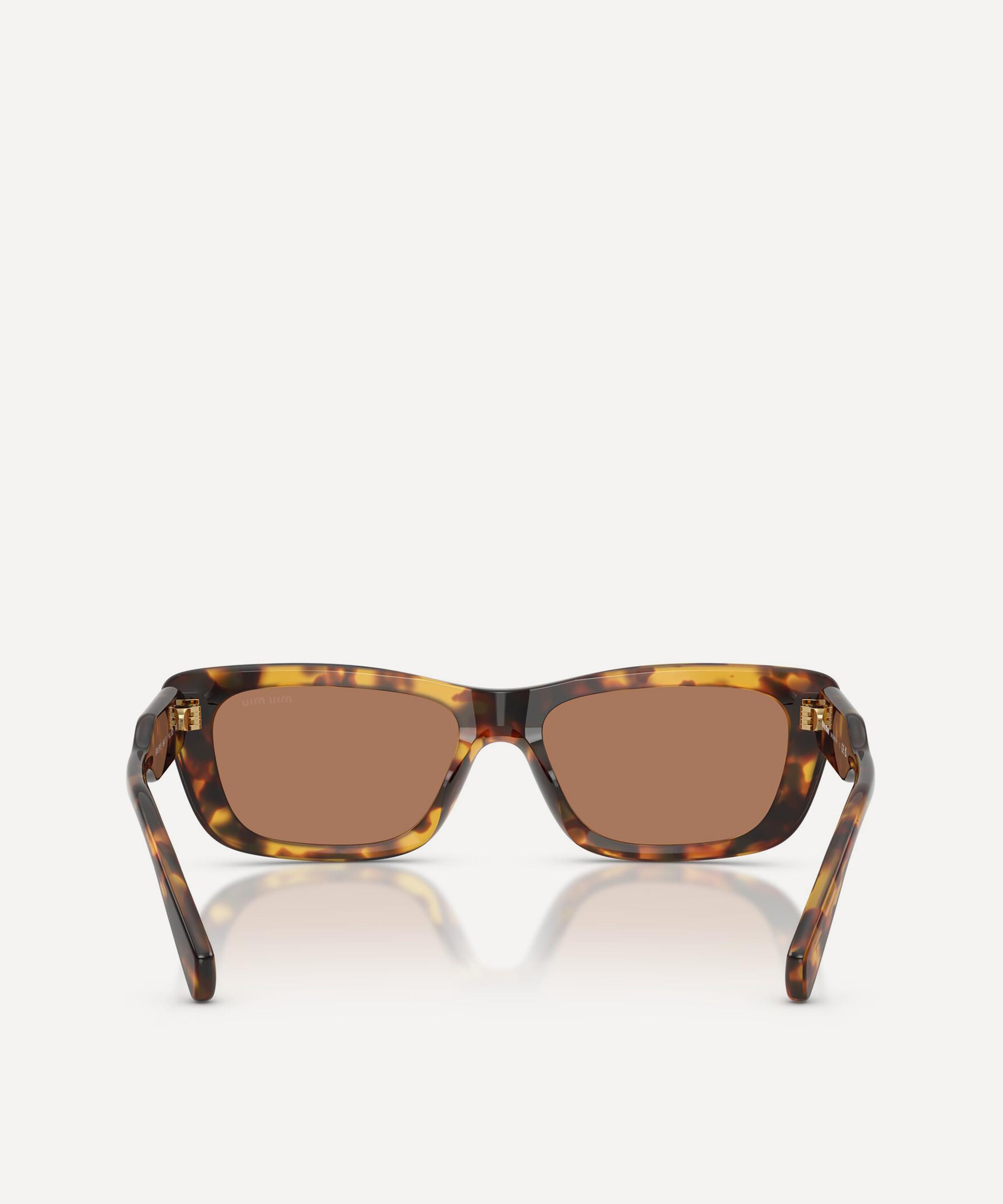 Miu Miu - Rectangle Sunglasses image number 3