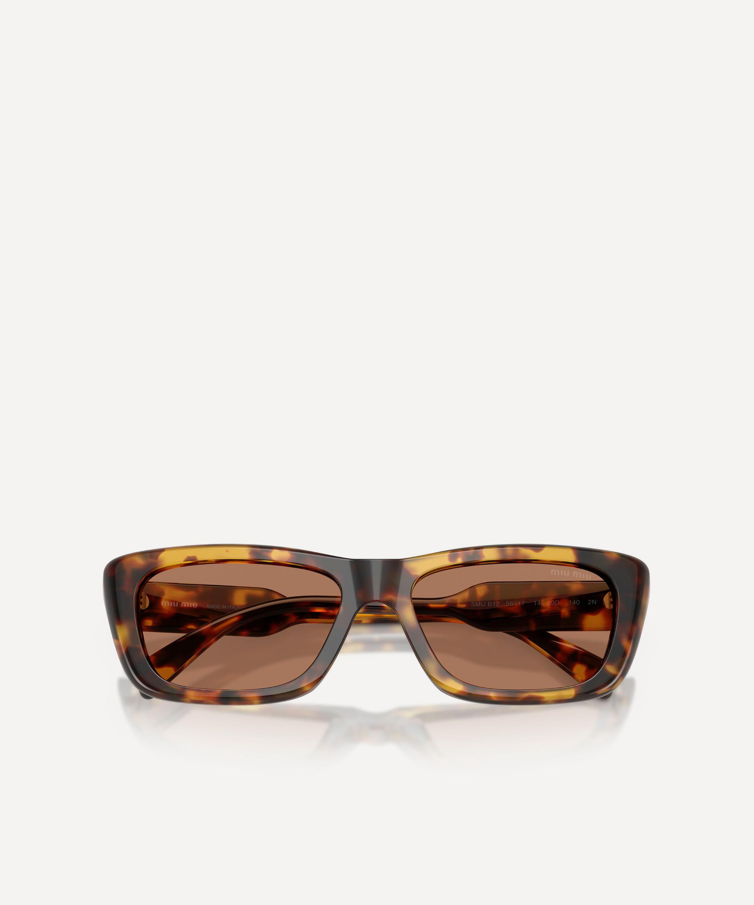 Miu Miu - Rectangle Sunglasses image number 4
