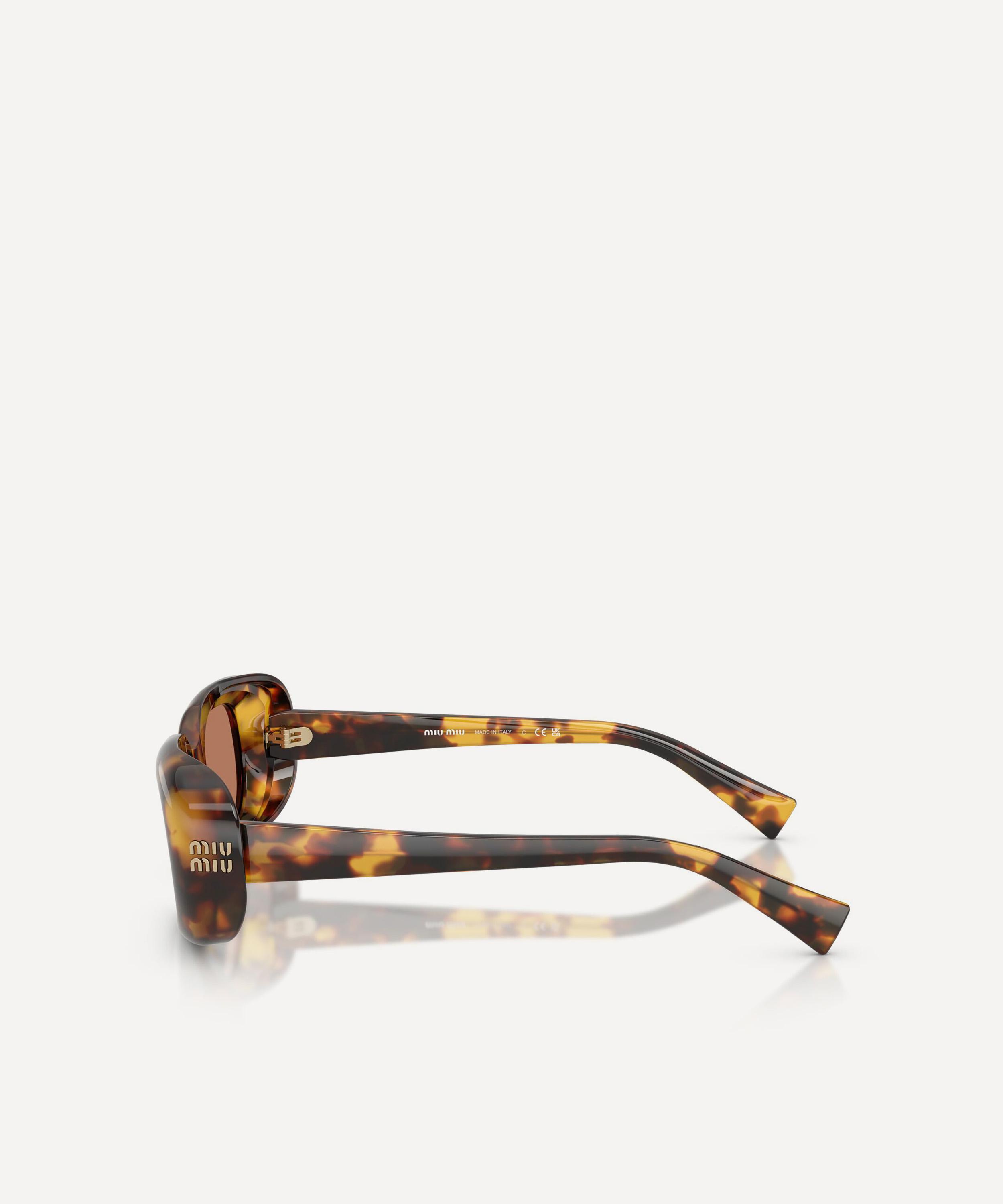 Miu Miu - Rectangle Sunglasses image number 2