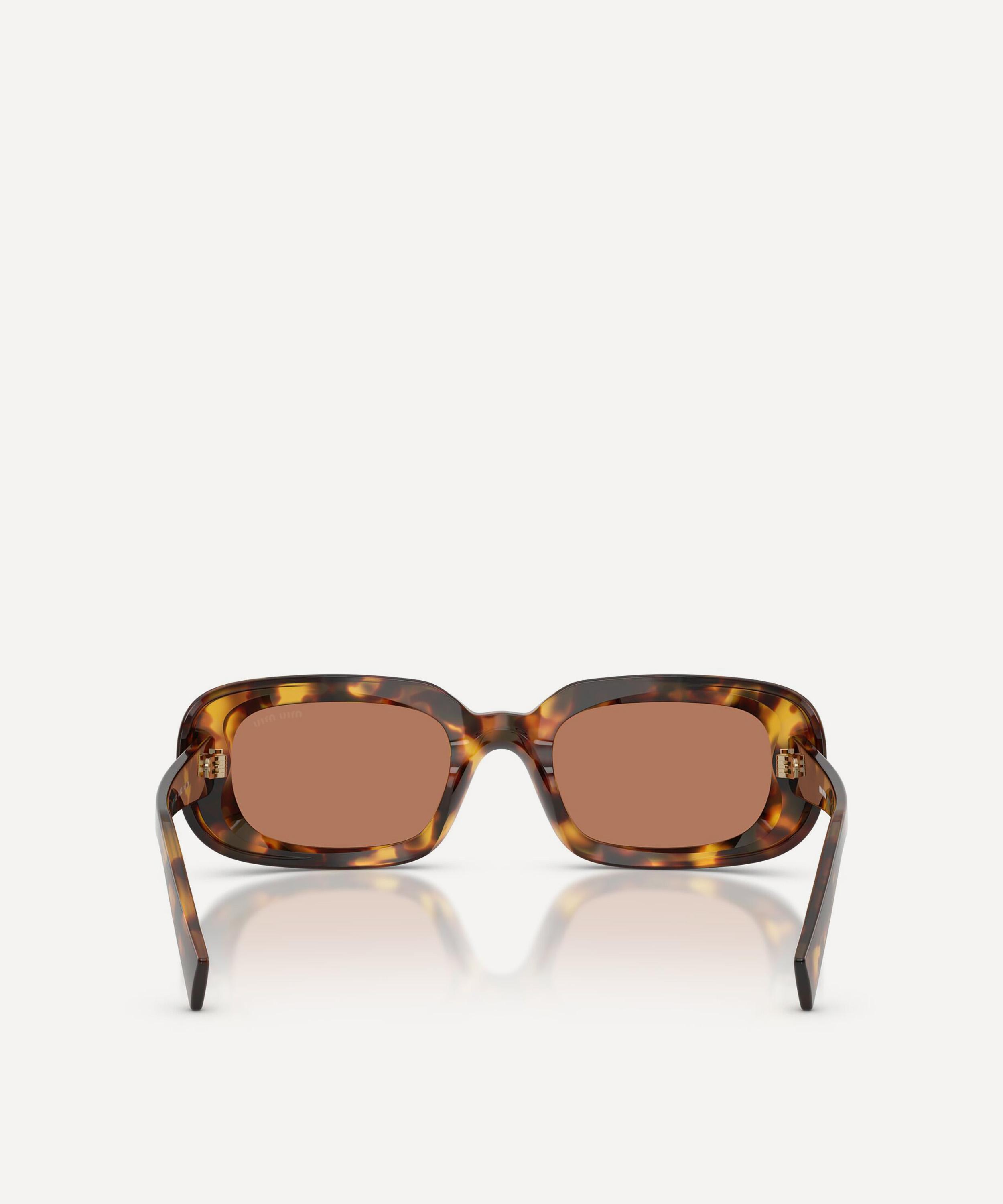 Miu Miu - Rectangle Sunglasses image number 3