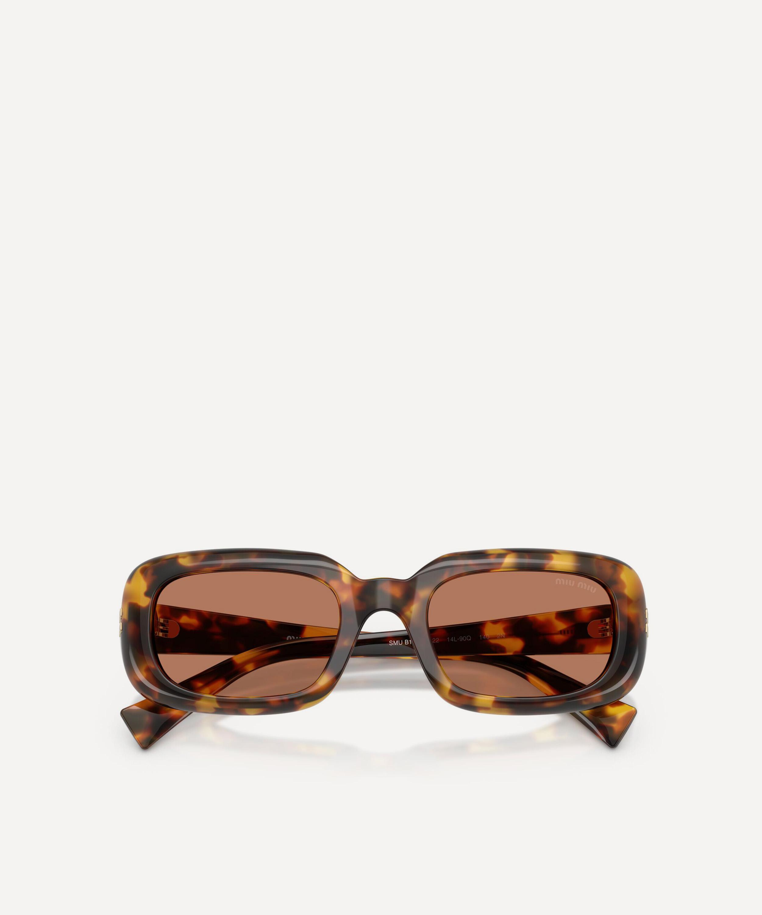 Miu Miu - Rectangle Sunglasses image number 4