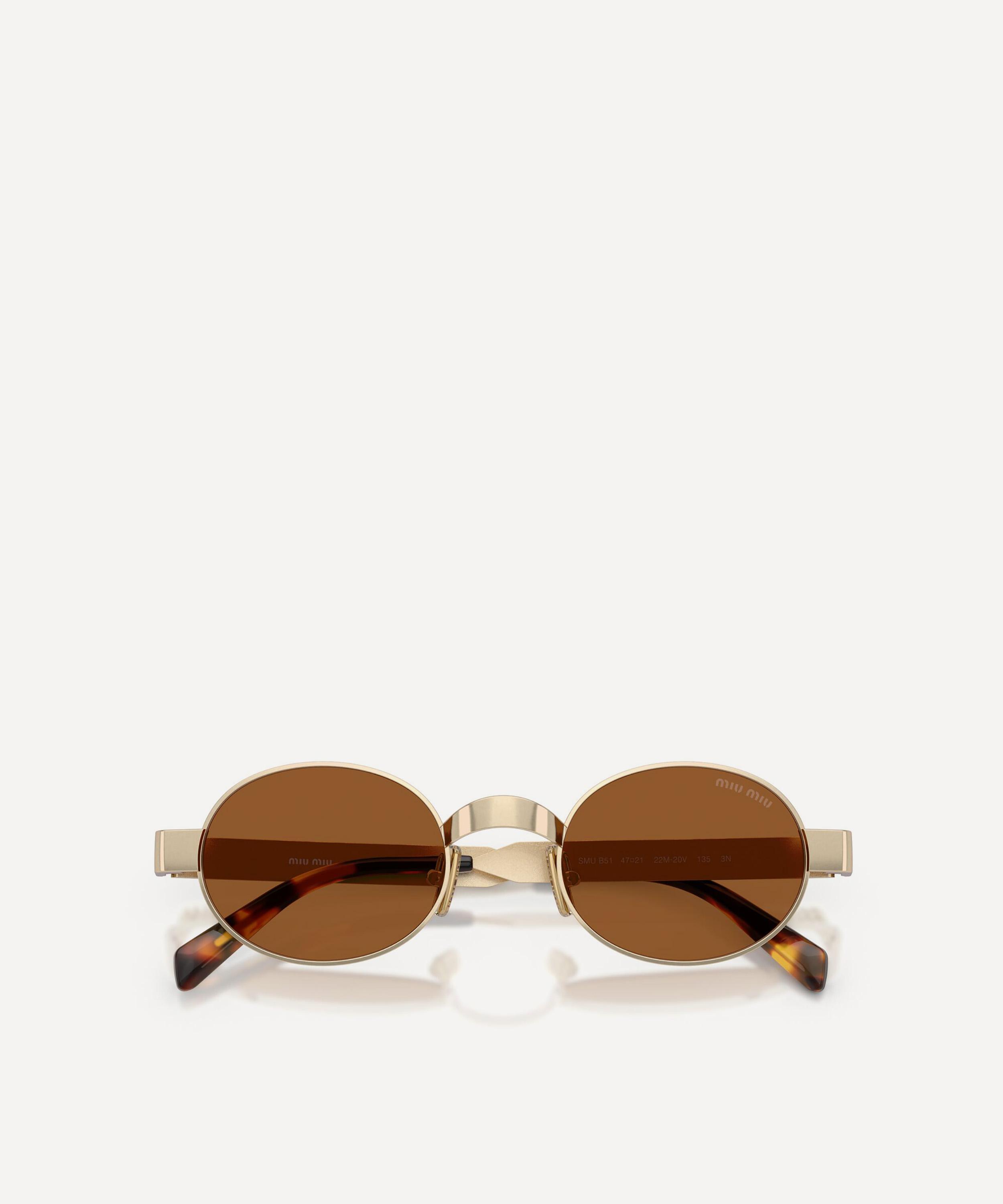 Miu Miu - Round Sunglasses image number 4