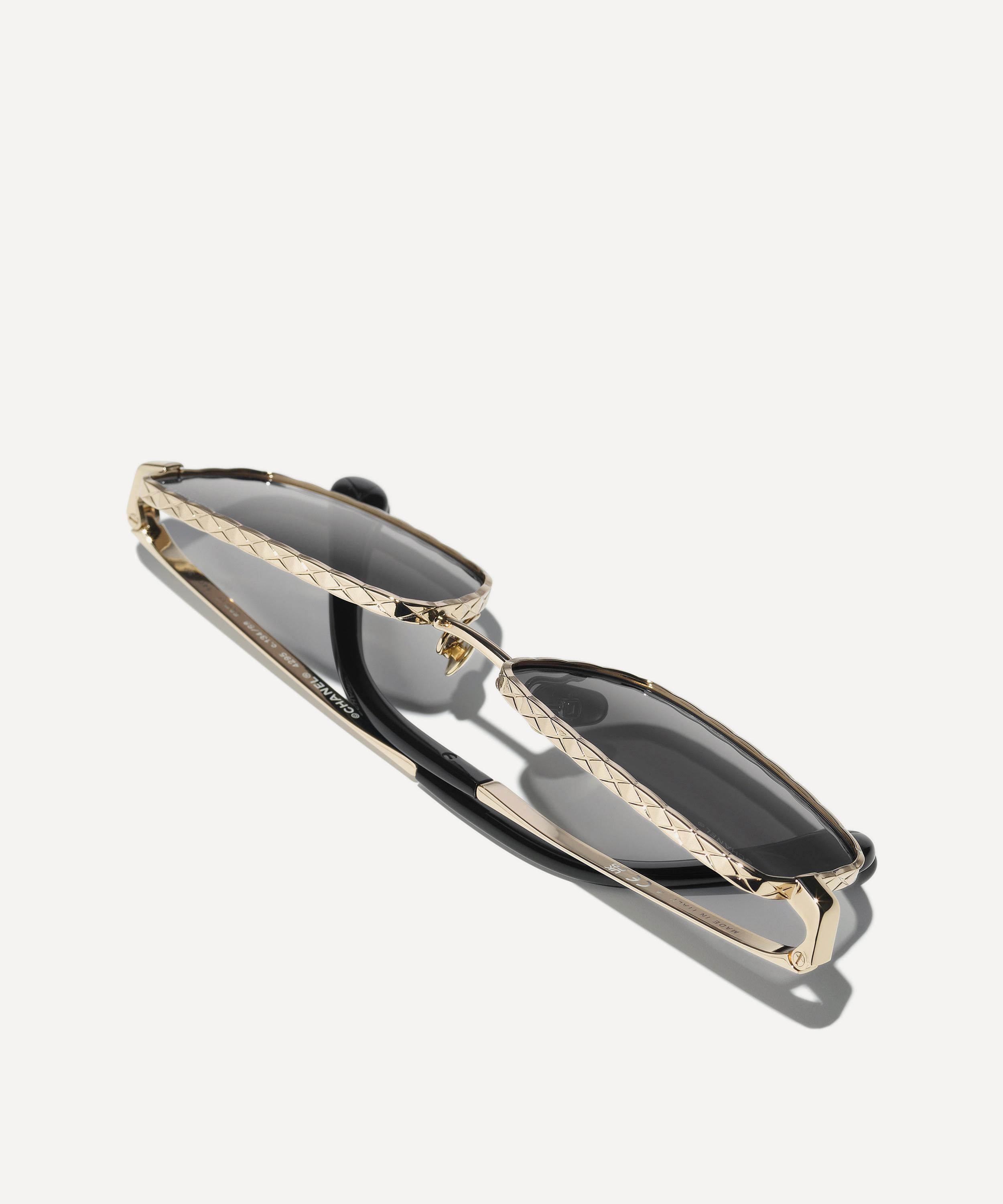 CHANEL - Rectangle Sunglasses image number 3