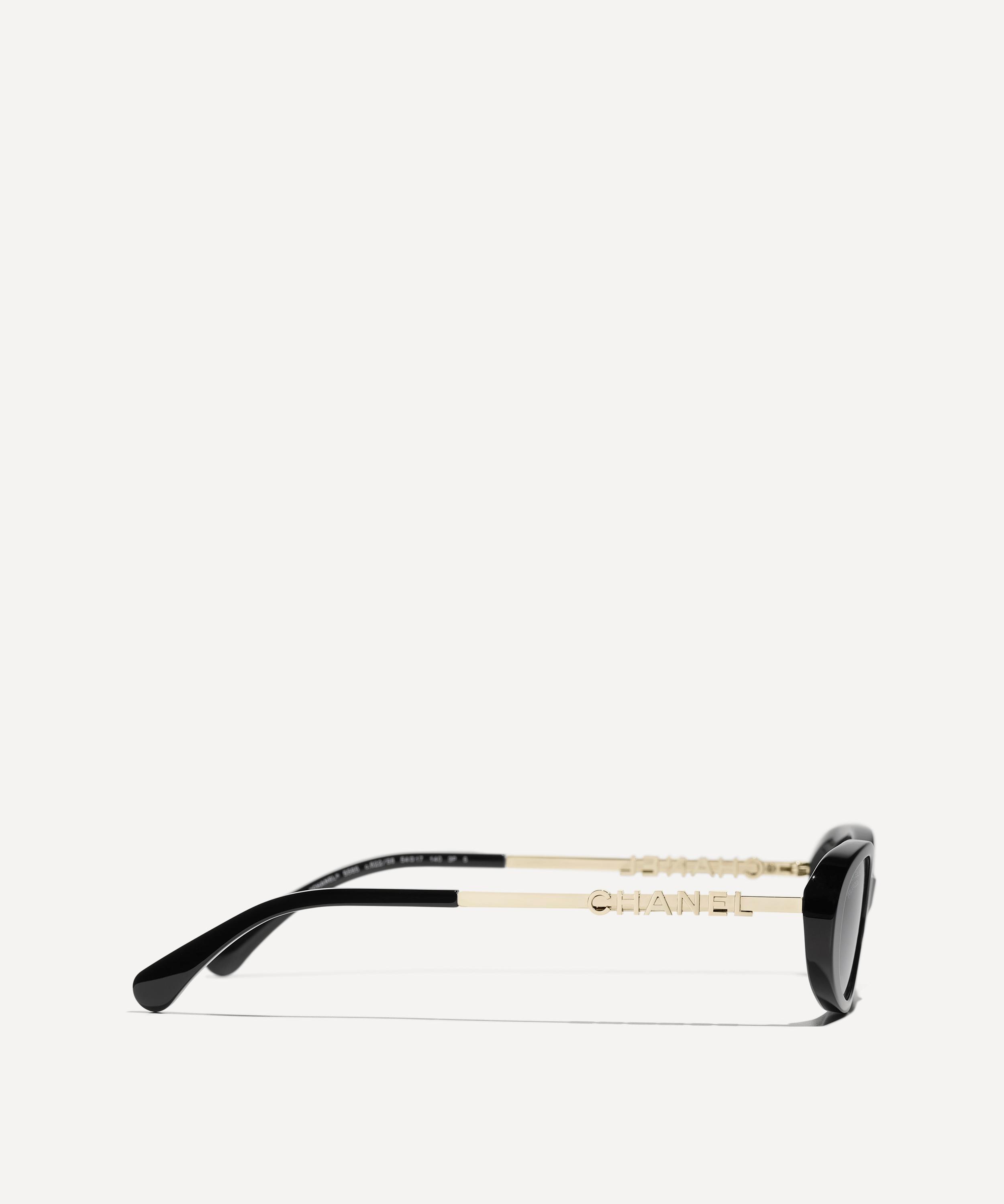 CHANEL - Oval Sunglasses image number 2