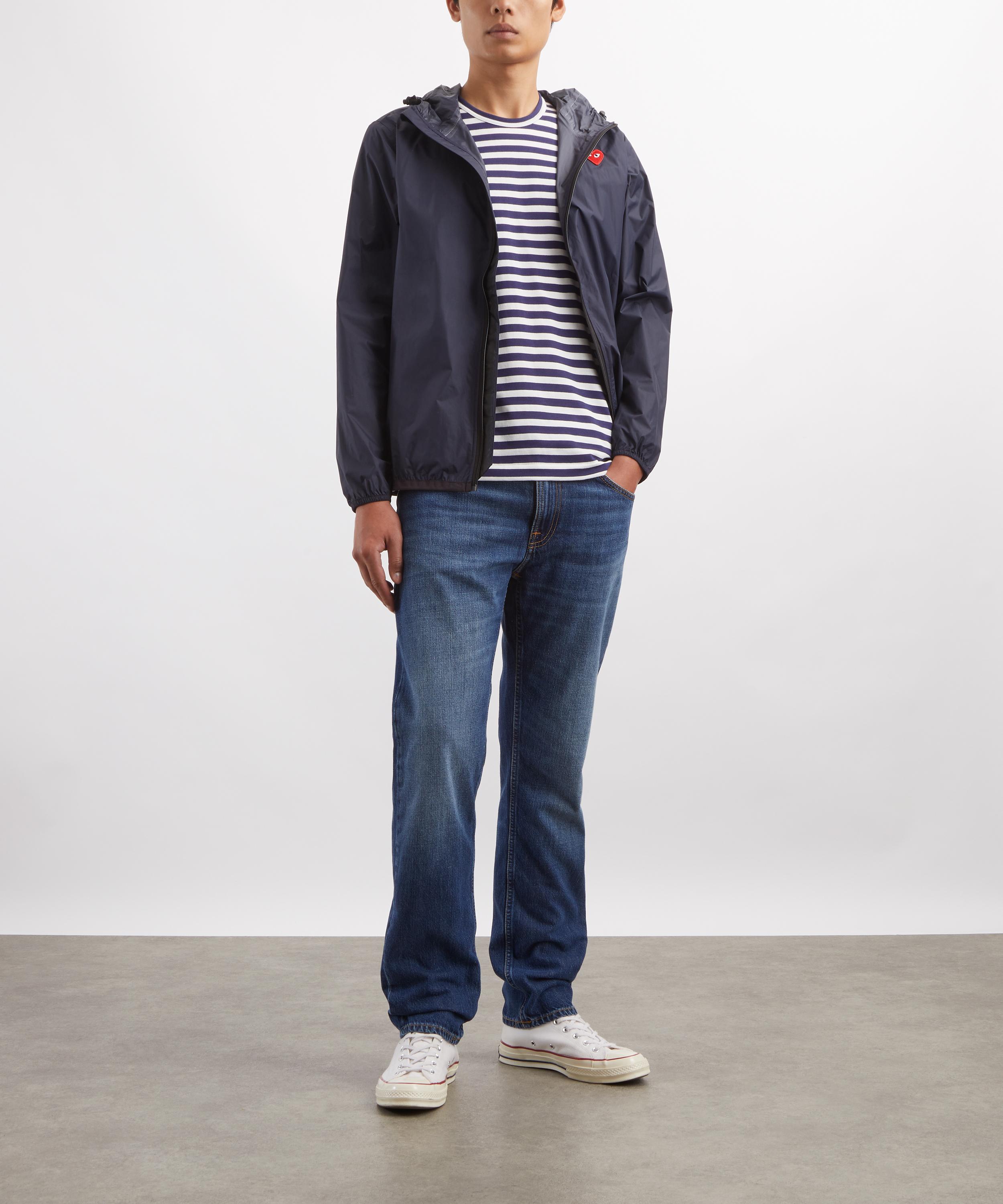 Comme des Gar&ccedil;ons Play - Metalstone Striped Long-Sleeve T-Shirt image number 1
