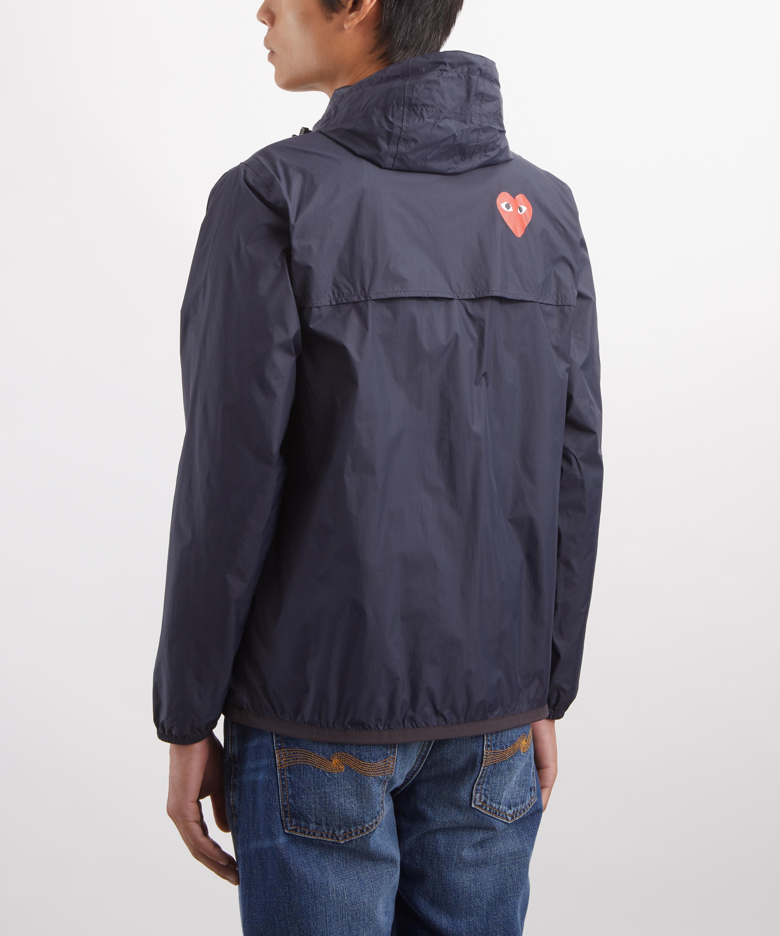 Comme des Gar&ccedil;ons Play - x K-Way Full-Zip Packable Jacket image number 3