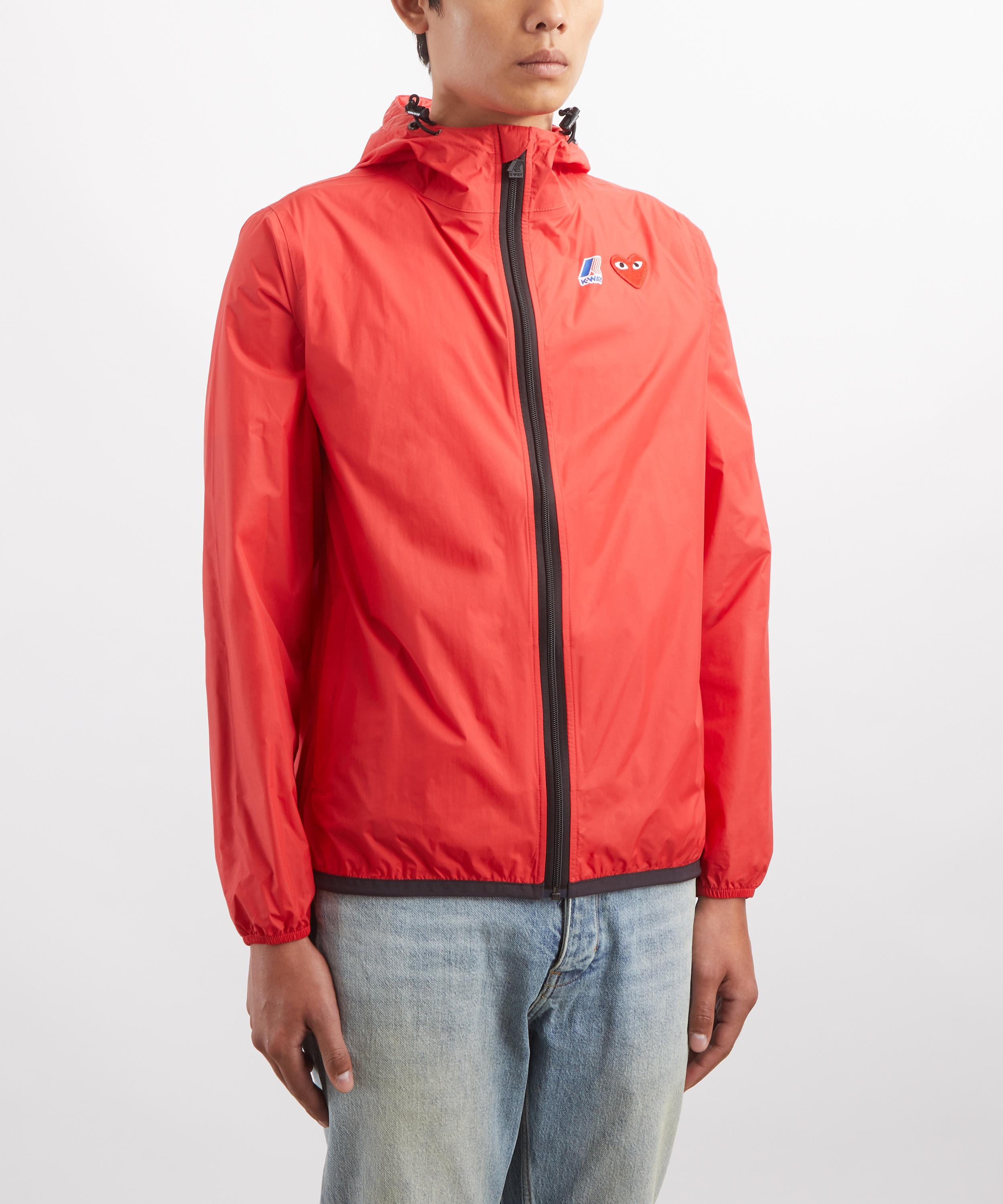 Comme des Gar&ccedil;ons Play - x K-Way Full-Zip Packable Jacket image number 2