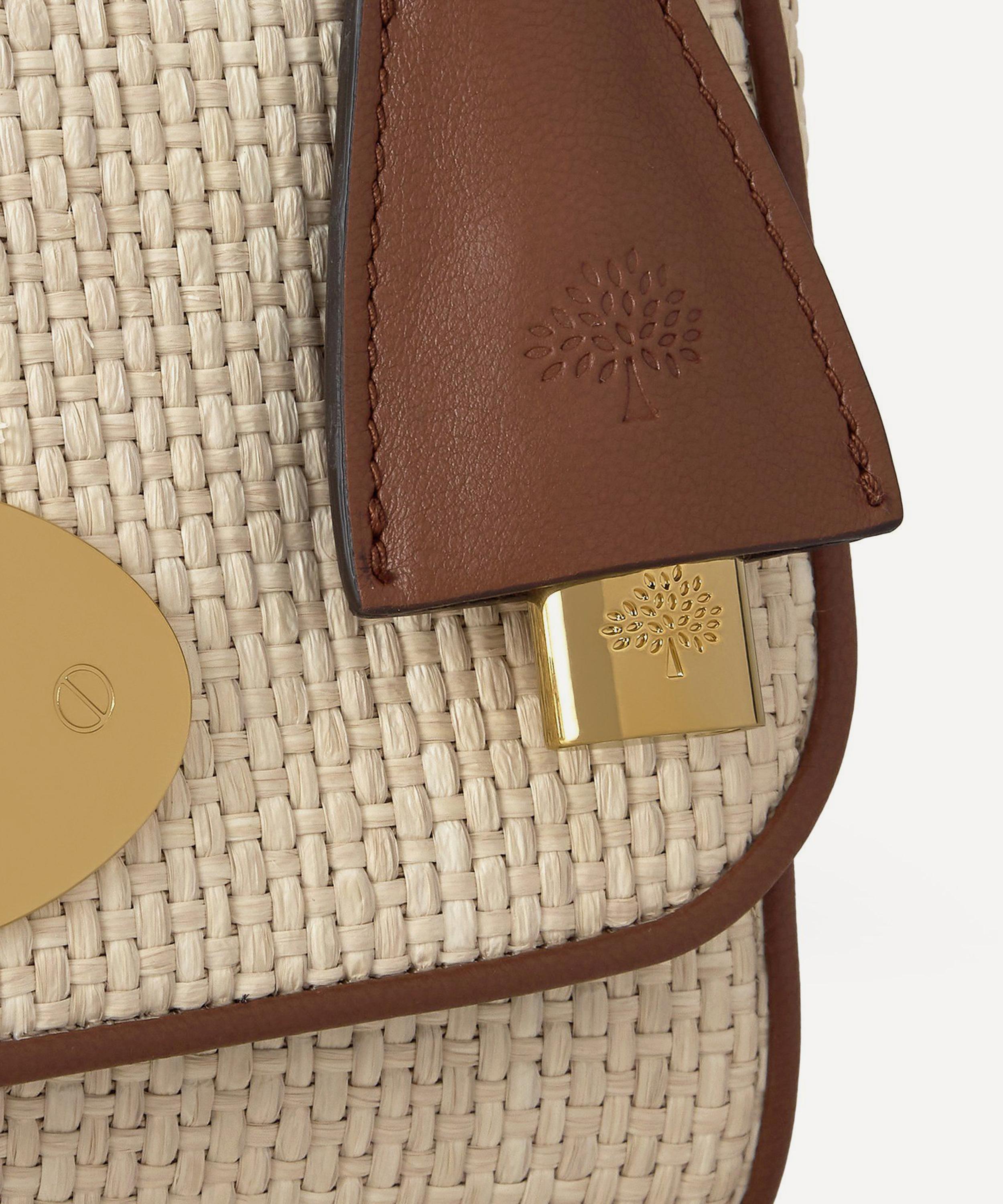 Mulberry - Lily Raffia Crossbody Bag image number 3