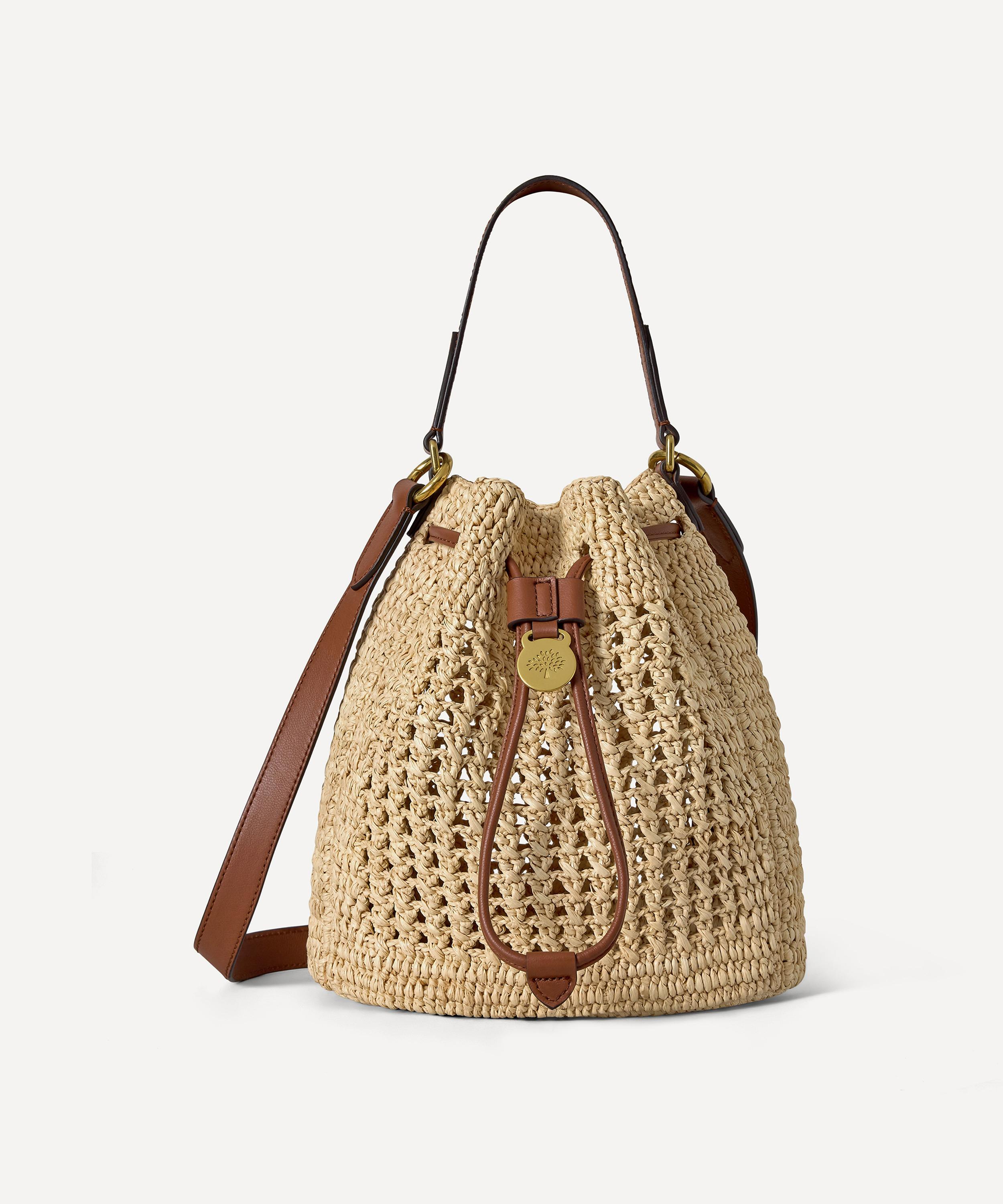 Mulberry - Small Crochet Bucket Bag image number 0
