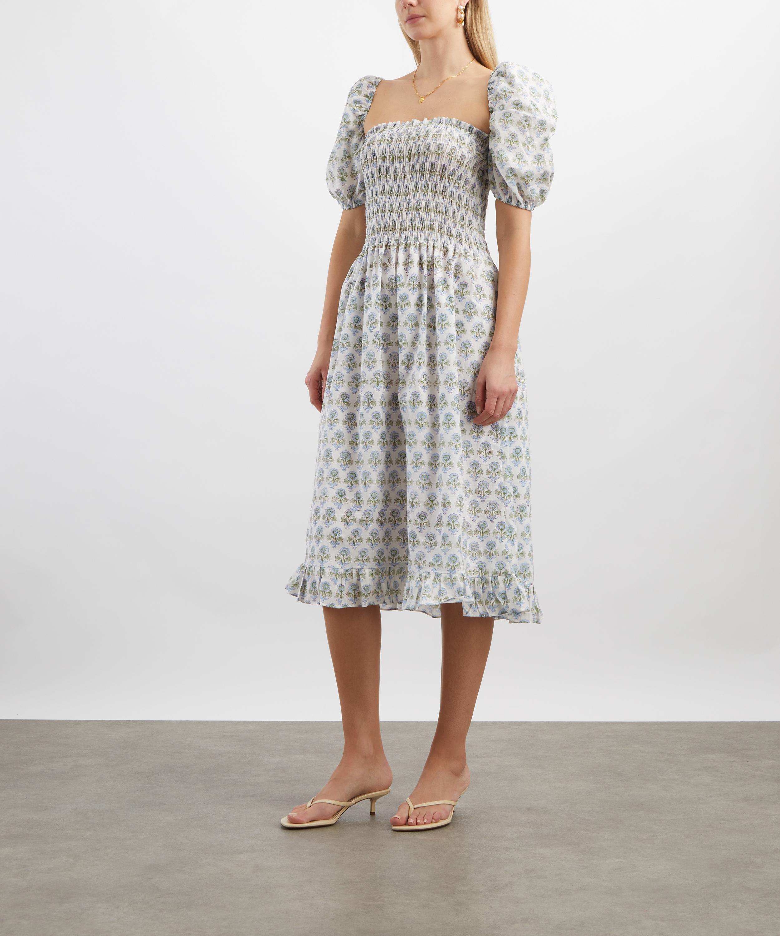 Neve & Noor - Ava Cornflower Petals Dress image number 2