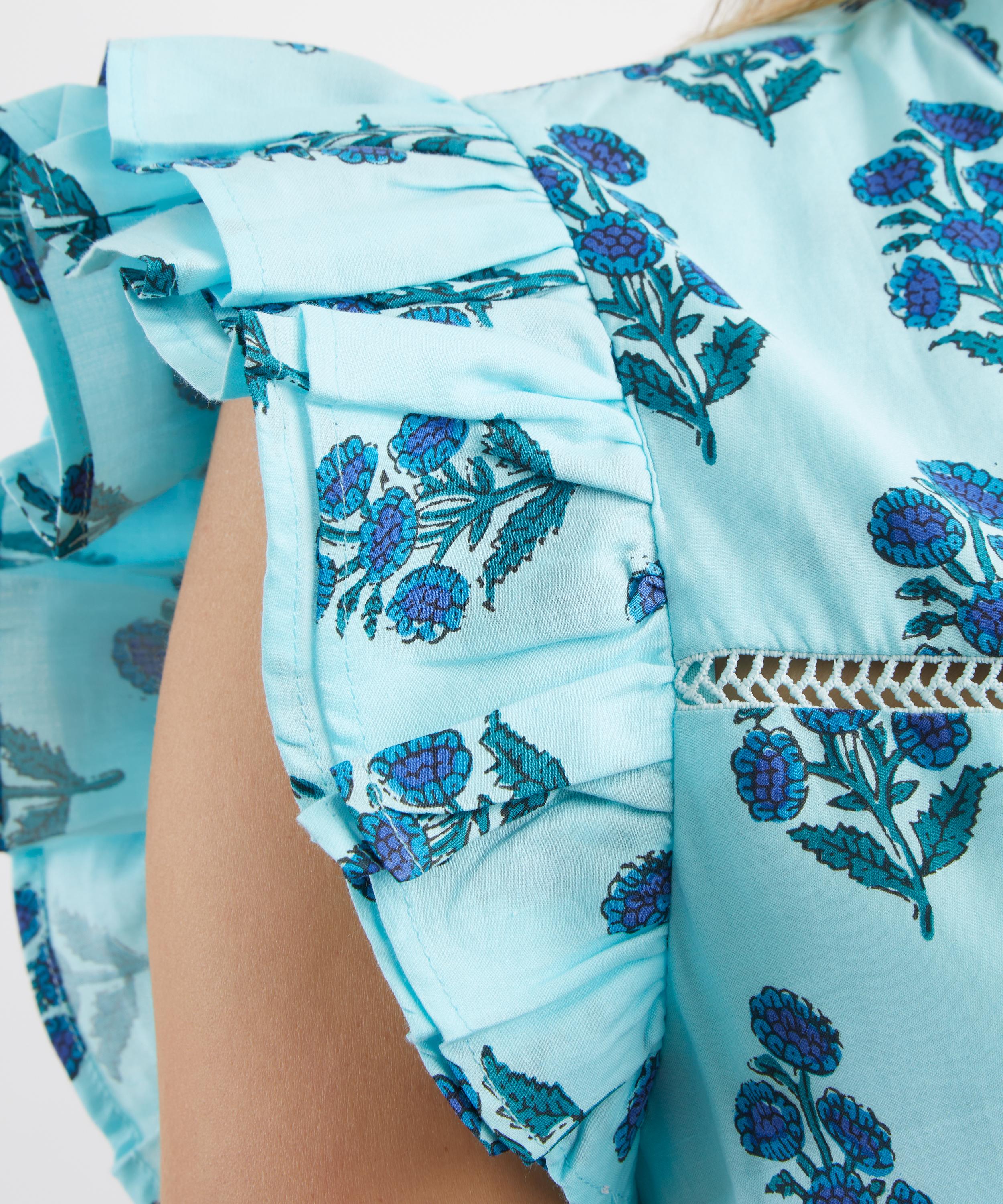 Neve & Noor - Lily Azure Fan Dress image number 4