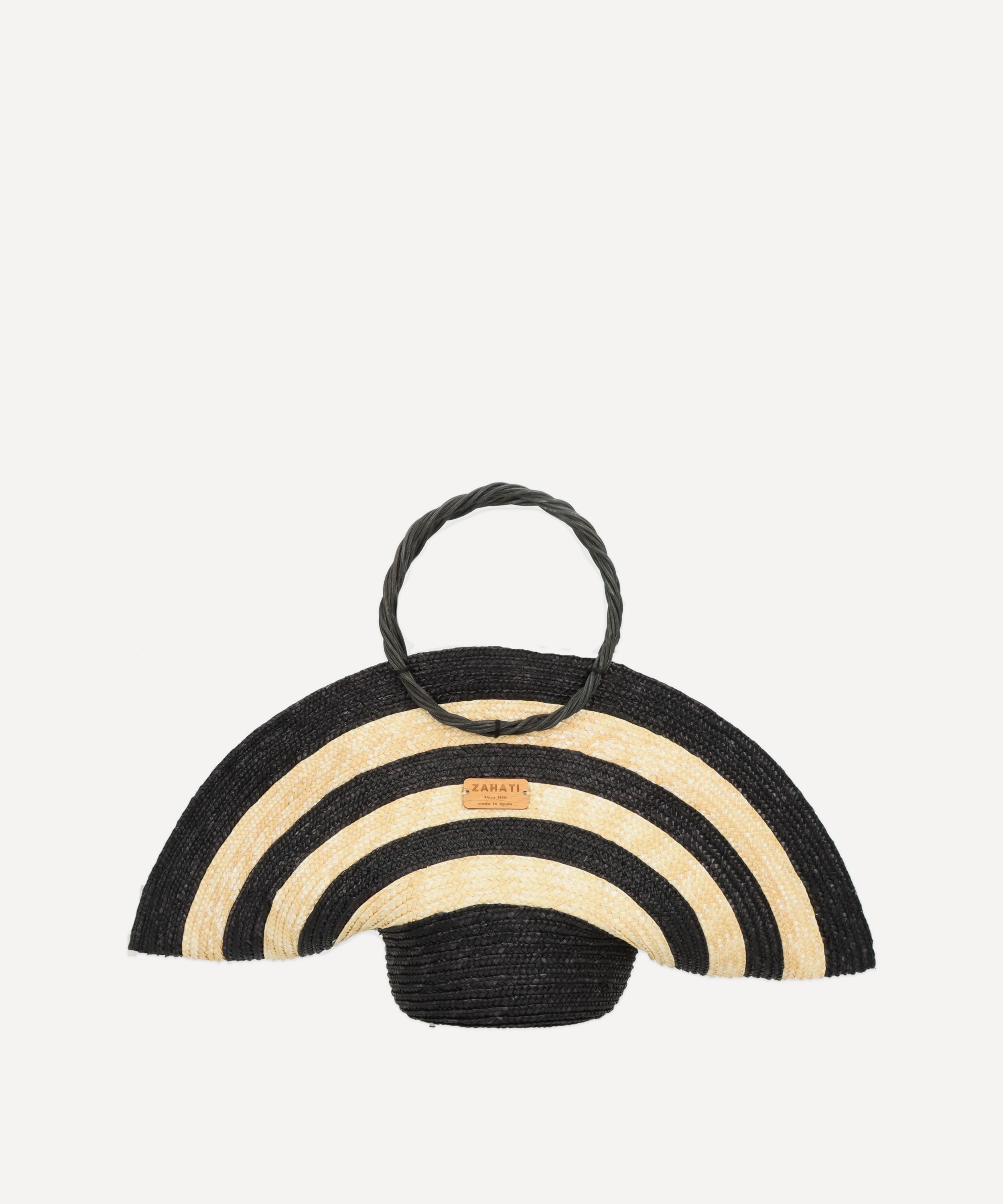 Zahati - Medium Zebra Hat Bag