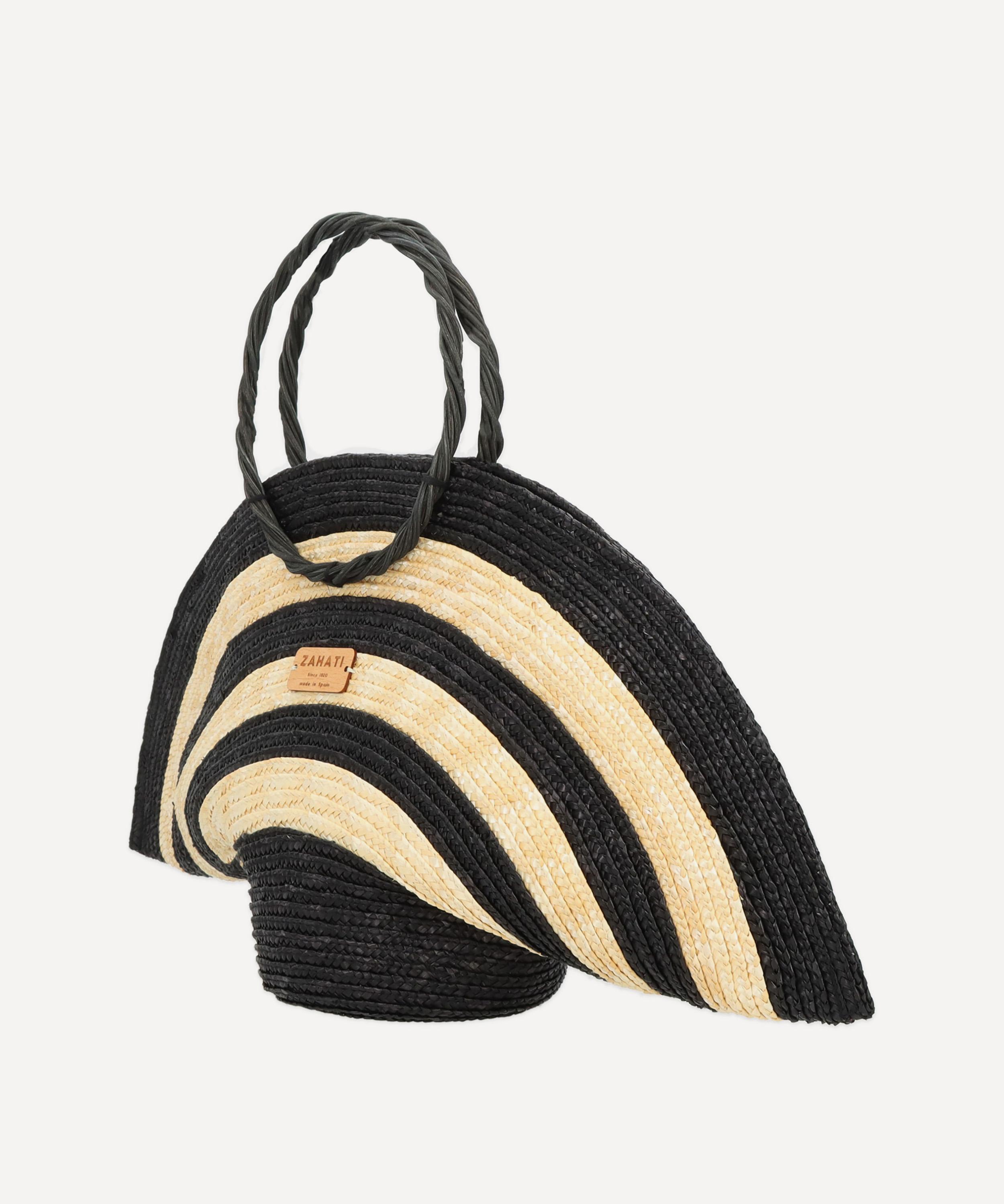 Zahati - Medium Zebra Hat Bag image number 2