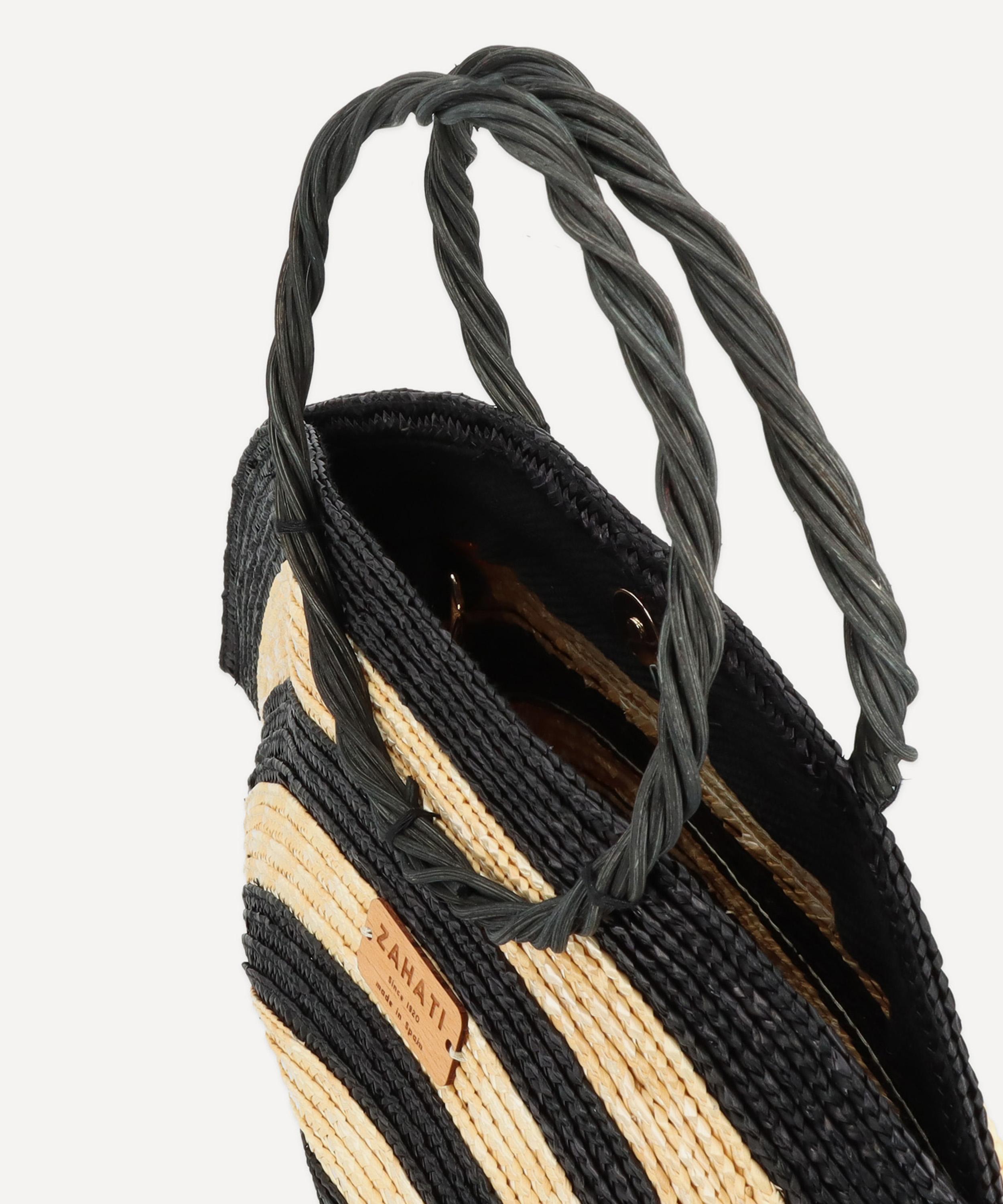 Zahati - Medium Zebra Hat Bag image number 3