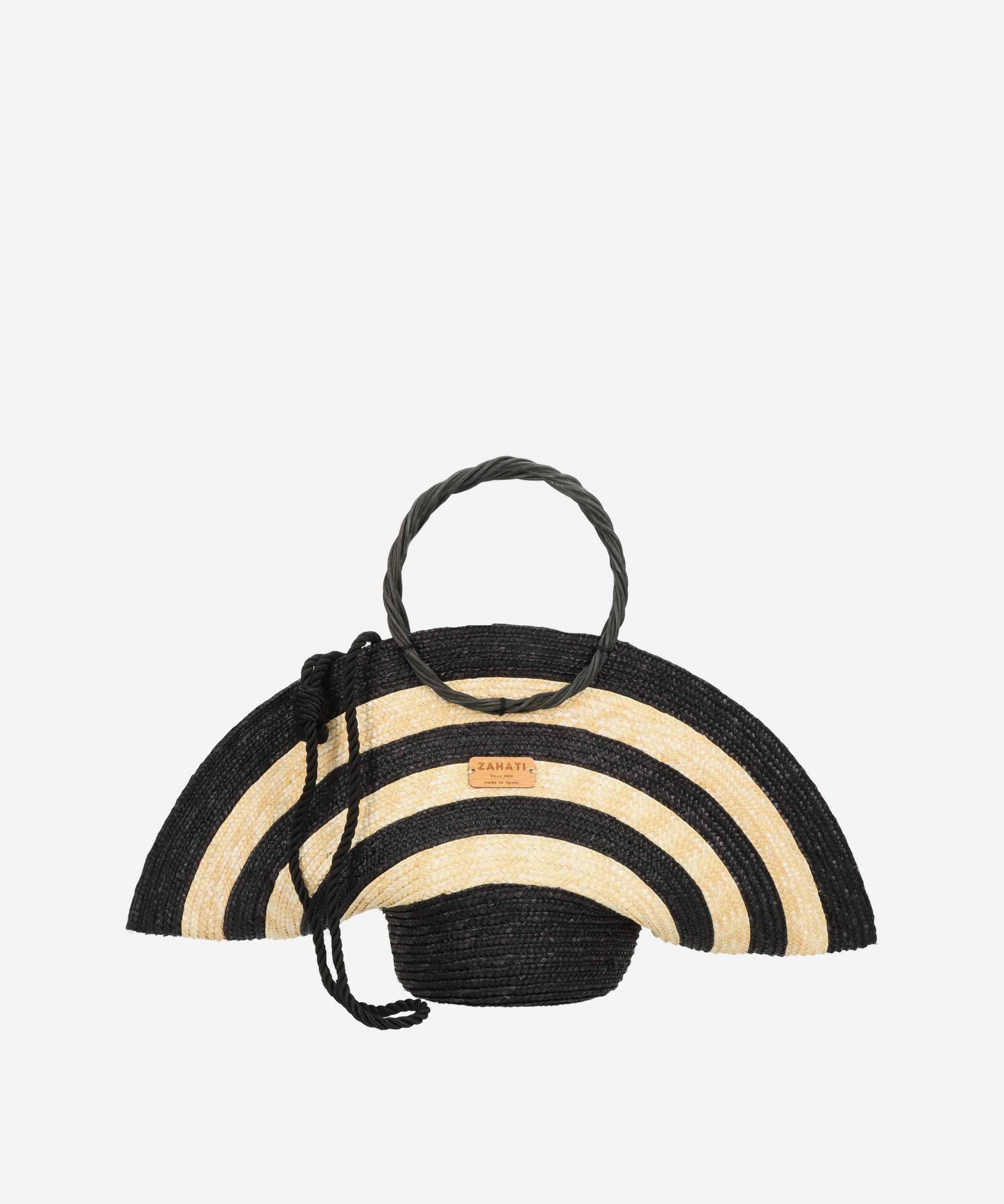 Zahati - Medium Zebra Hat Bag image number 4